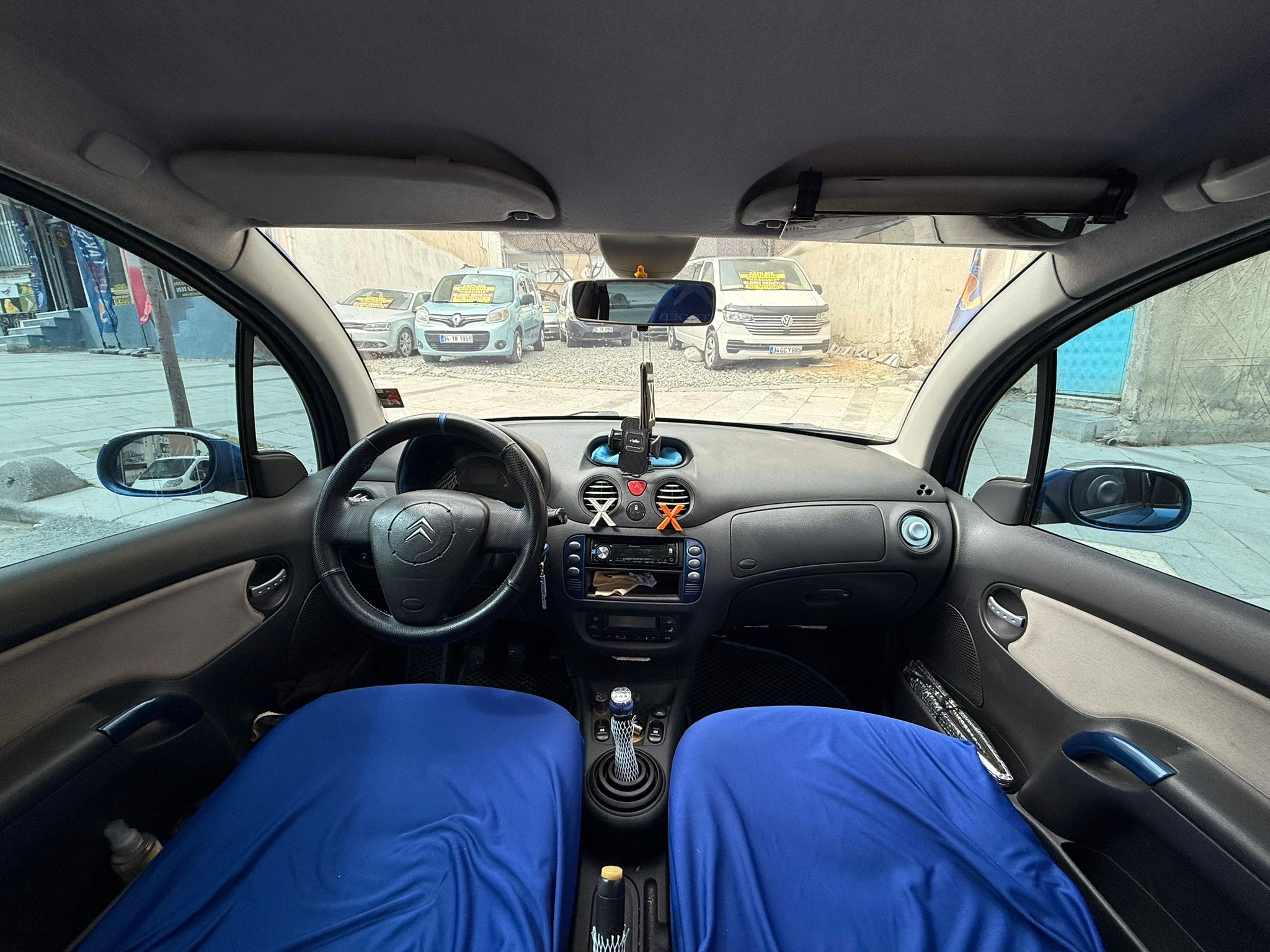 2005 MODEL ÇOK TEMİZ BAKIMLI CİTROEN C3 1.6 SX PAKET MASRAFSIZ PIRIL P