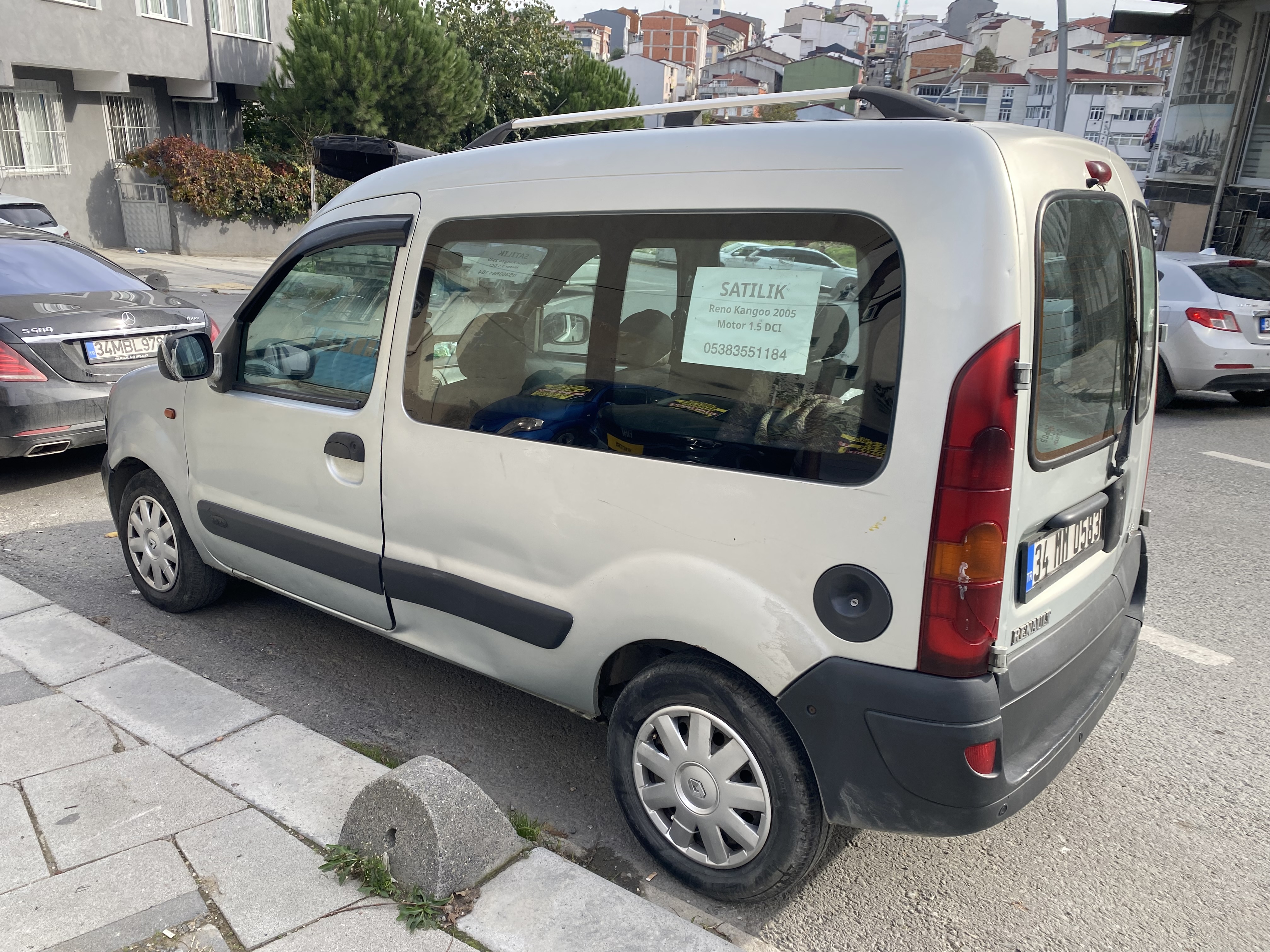 2005 MODEL 1.5 RENAULT KANGO SIFIR MOTOR YAPILDI TAKSİTLE ELDEN VADELİ