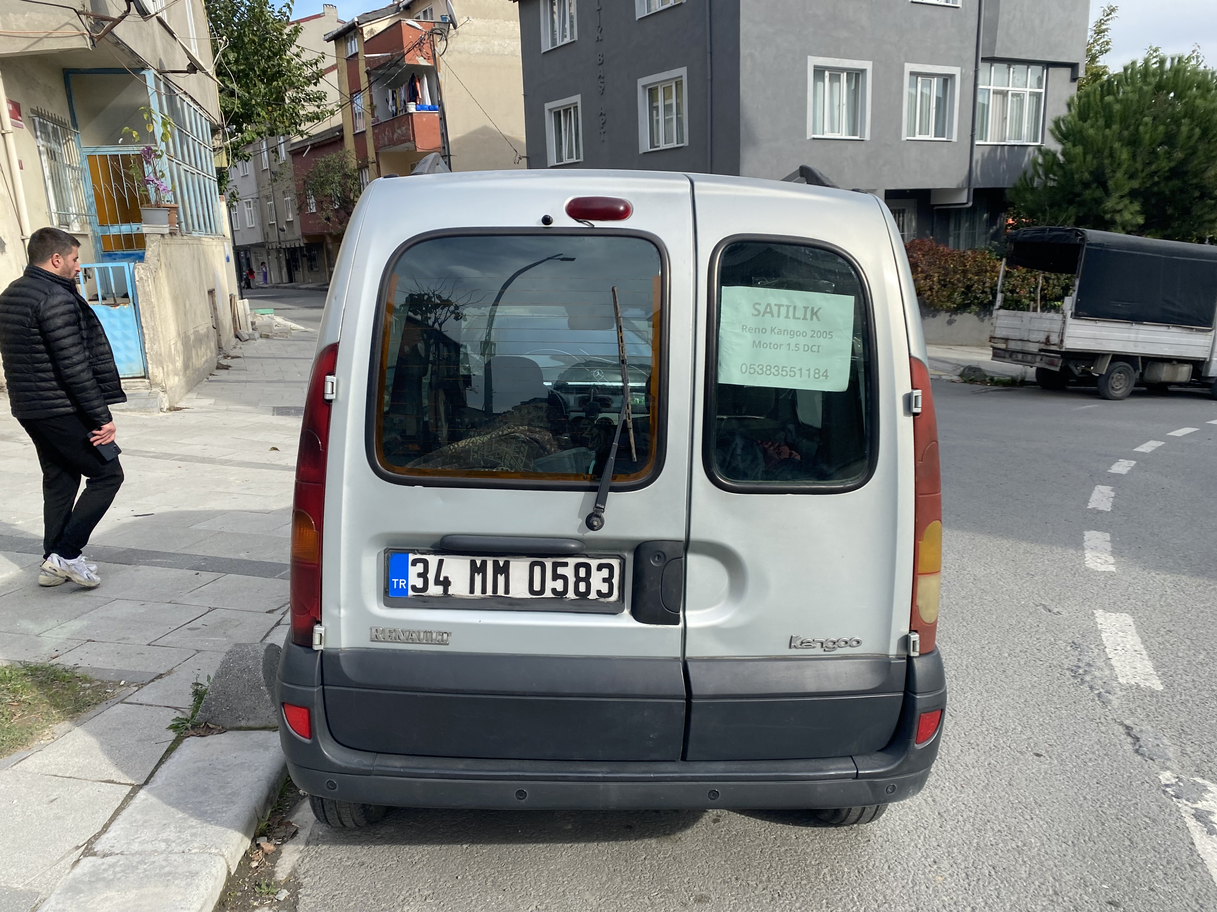 2005 MODEL 1.5 RENAULT KANGO SIFIR MOTOR YAPILDI TAKSİTLE ELDEN VADELİ