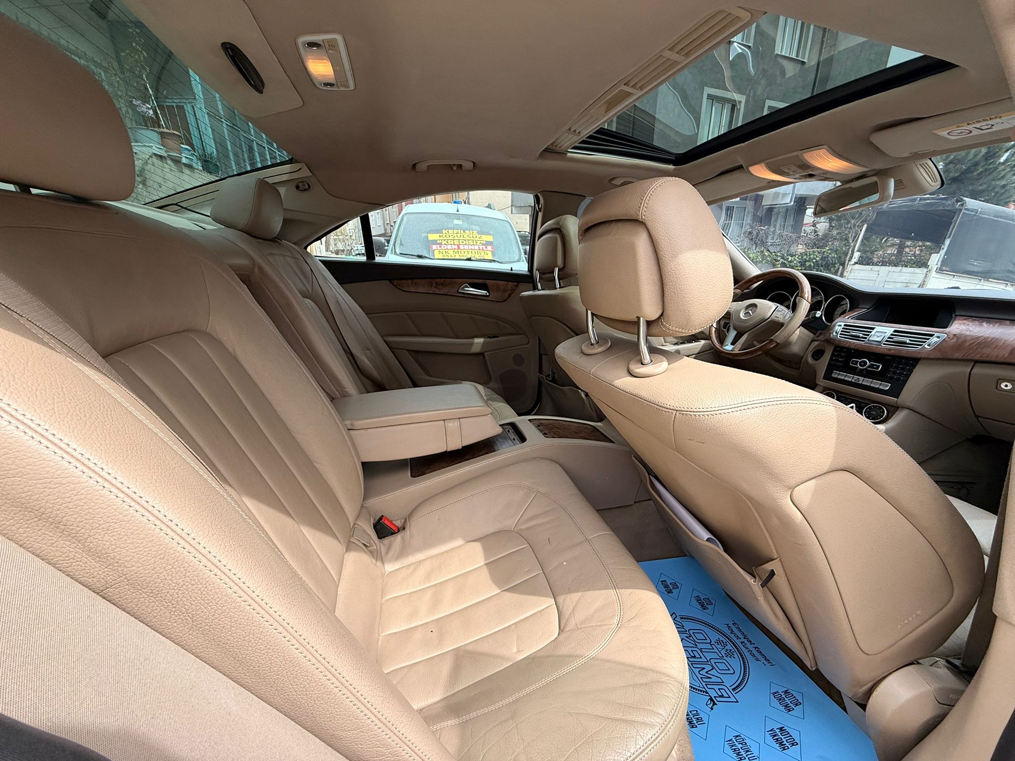 2013 MERSEDES CLS 350 4-MATİC Coupe 4 kapı ELDEN SENETLİ VADELİ TAKSİT