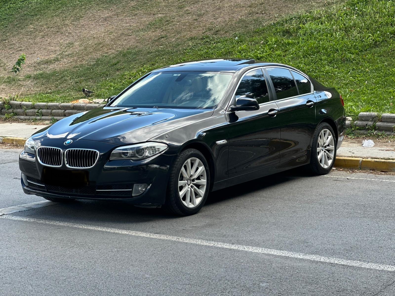 2013 HATASIZ SIFIR MOTOR  BMW 520D elden senetle vadeli taksitli araç 