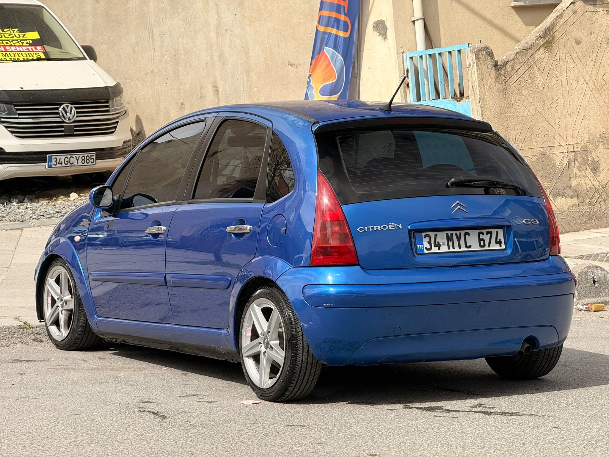 2005 MODEL ÇOK TEMİZ BAKIMLI CİTROEN C3 1.6 SX PAKET MASRAFSIZ PIRIL P
