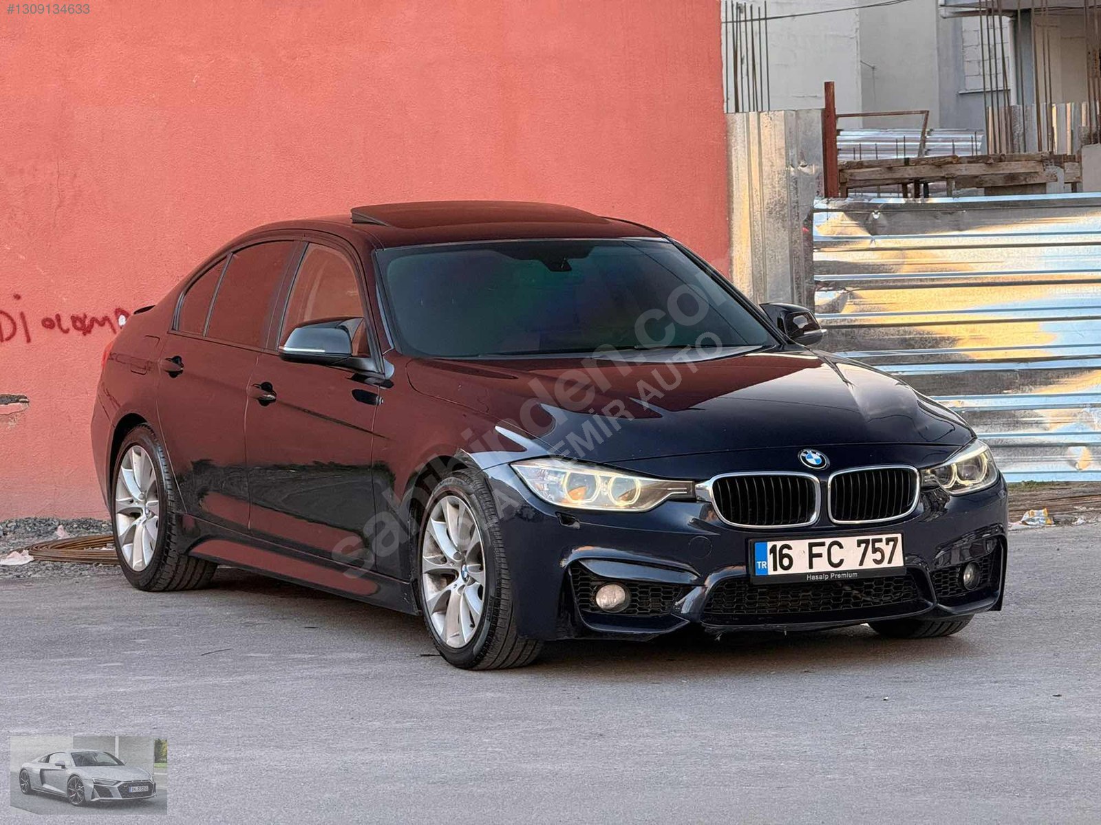 BMW 320İED MDİREKSİYON+NBT+İÇBEJ+SUNROOF elden senetle taksitli vadeli