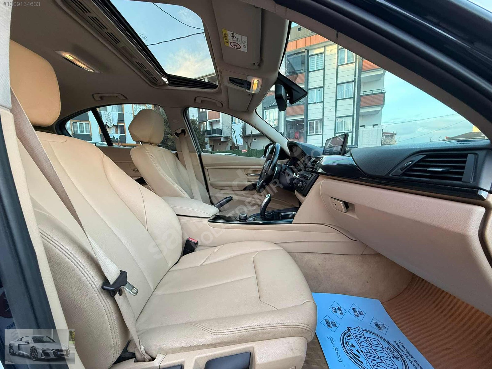 BMW 320İED MDİREKSİYON+NBT+İÇBEJ+SUNROOF elden senetle taksitli vadeli