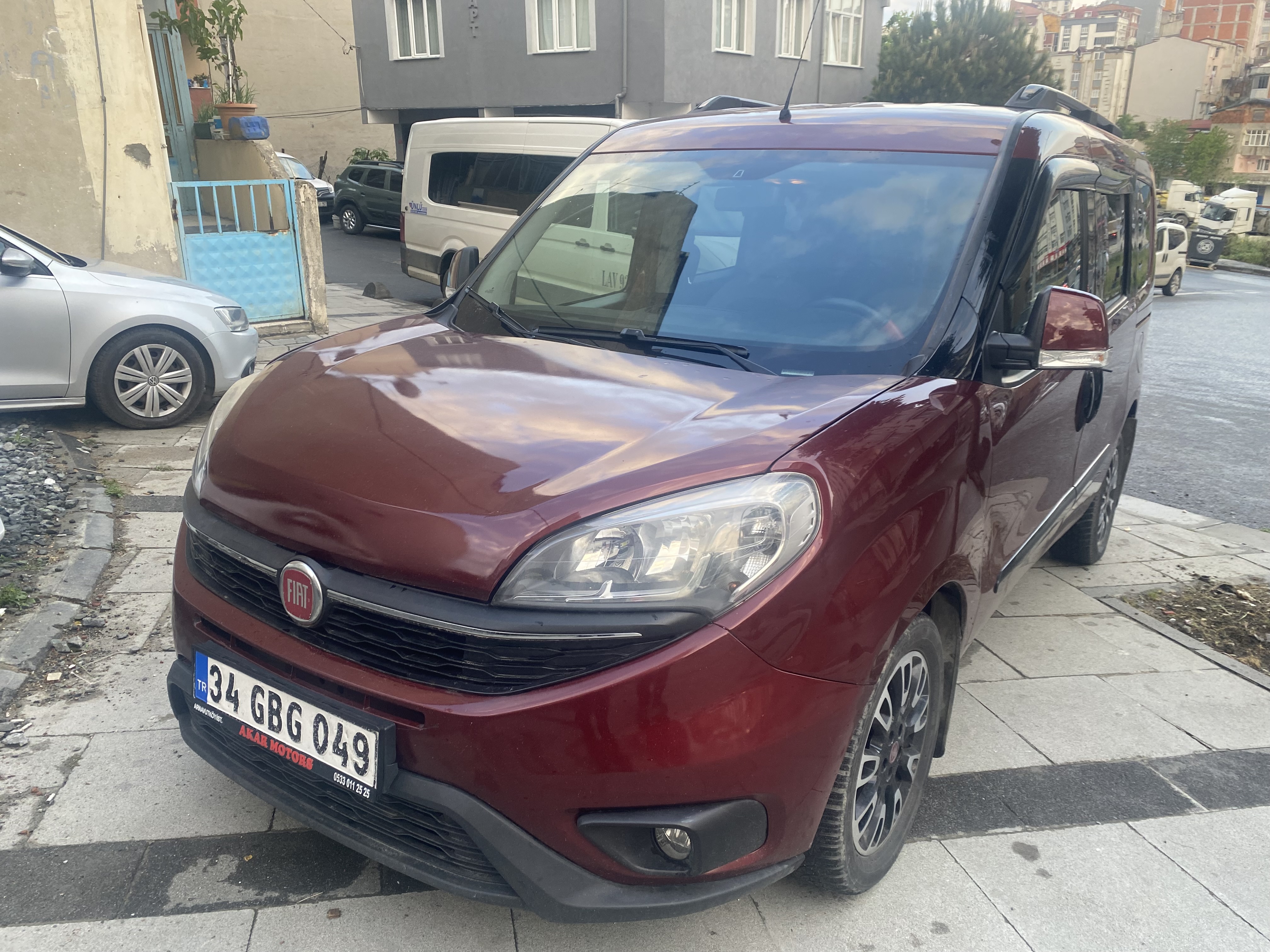 2017 MODEL 1.6 MULTİJET DOBLO PREMİUM PLUS FULL MASRAFSIZ PIRIL PIRIL 
