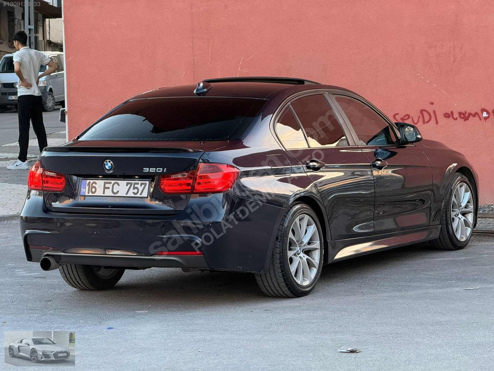 BMW 320İED MDİREKSİYON+NBT+İÇBEJ+SUNROOF elden senetle taksitli vadeli