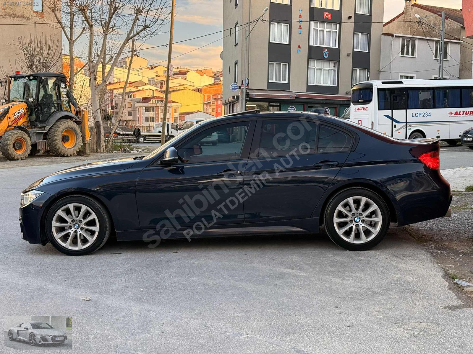 BMW 320İED MDİREKSİYON+NBT+İÇBEJ+SUNROOF elden senetle taksitli vadeli