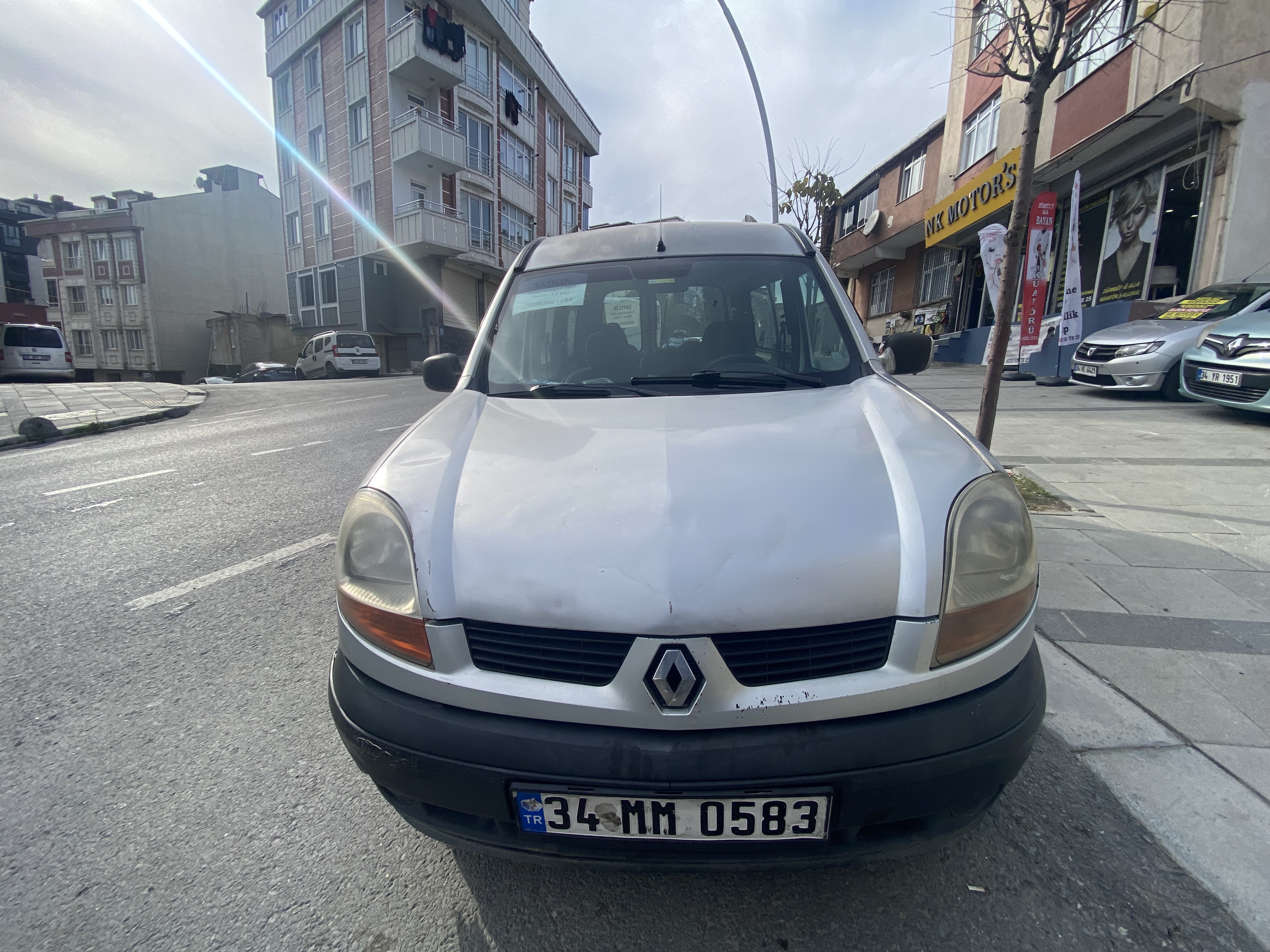 2005 MODEL 1.5 RENAULT KANGO SIFIR MOTOR YAPILDI TAKSİTLE ELDEN VADELİ