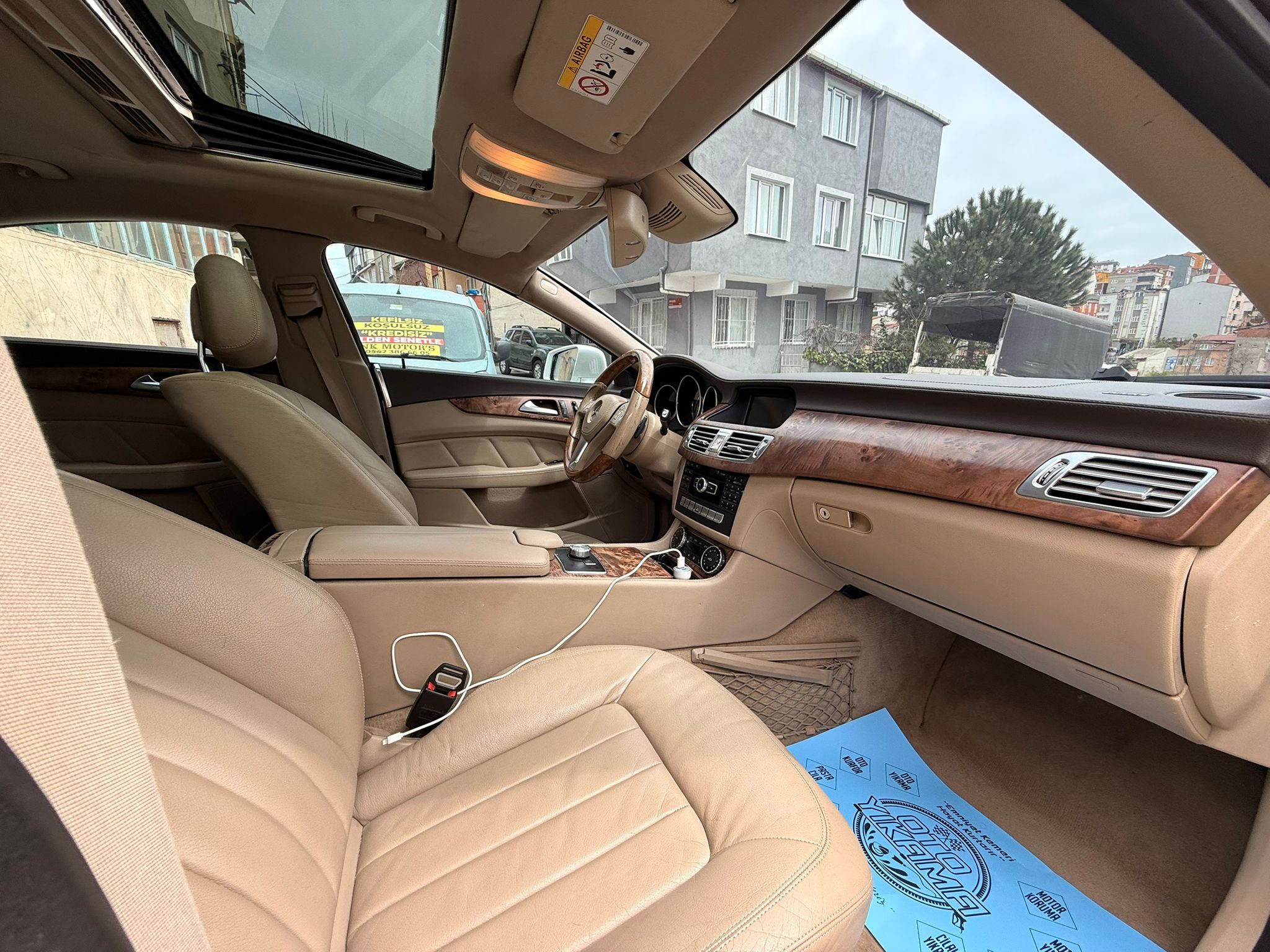 2013 MERSEDES CLS 350 4-MATİC Coupe 4 kapı ELDEN SENETLİ VADELİ TAKSİT