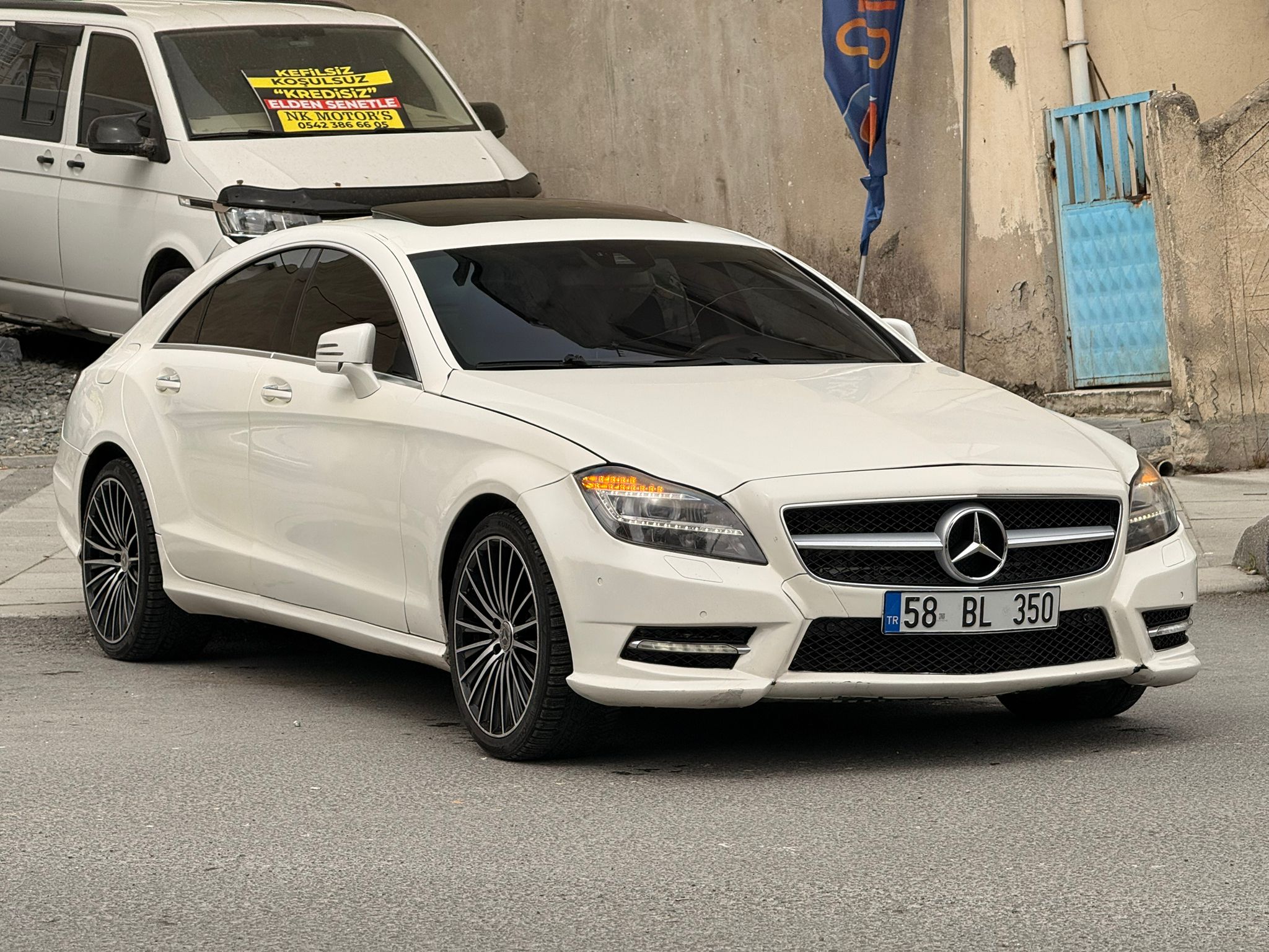 2013 MERSEDES CLS 350 4-MATİC Coupe 4 kapı ELDEN SENETLİ VADELİ TAKSİT