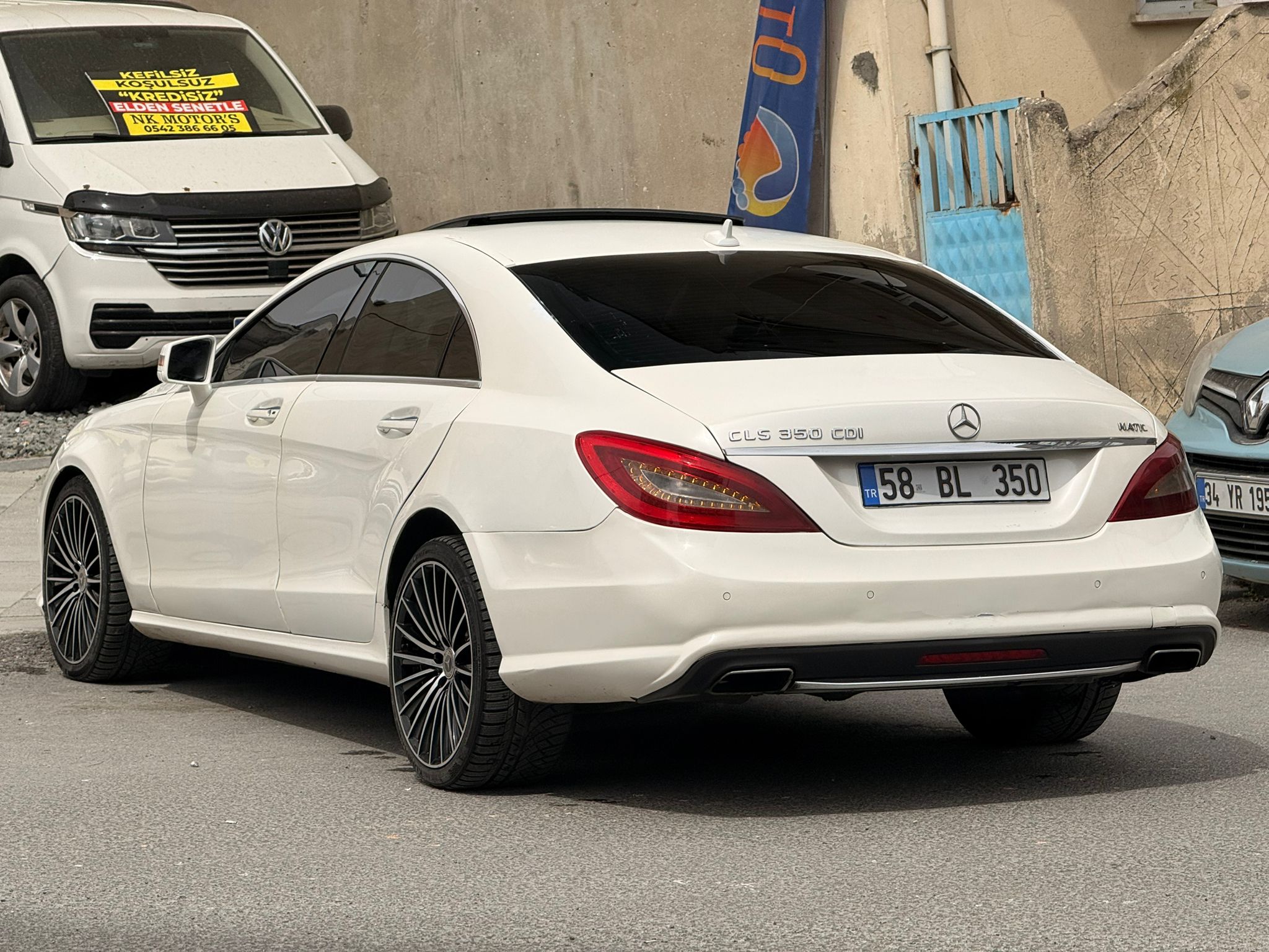 2013 MERSEDES CLS 350 4-MATİC Coupe 4 kapı ELDEN SENETLİ VADELİ TAKSİT
