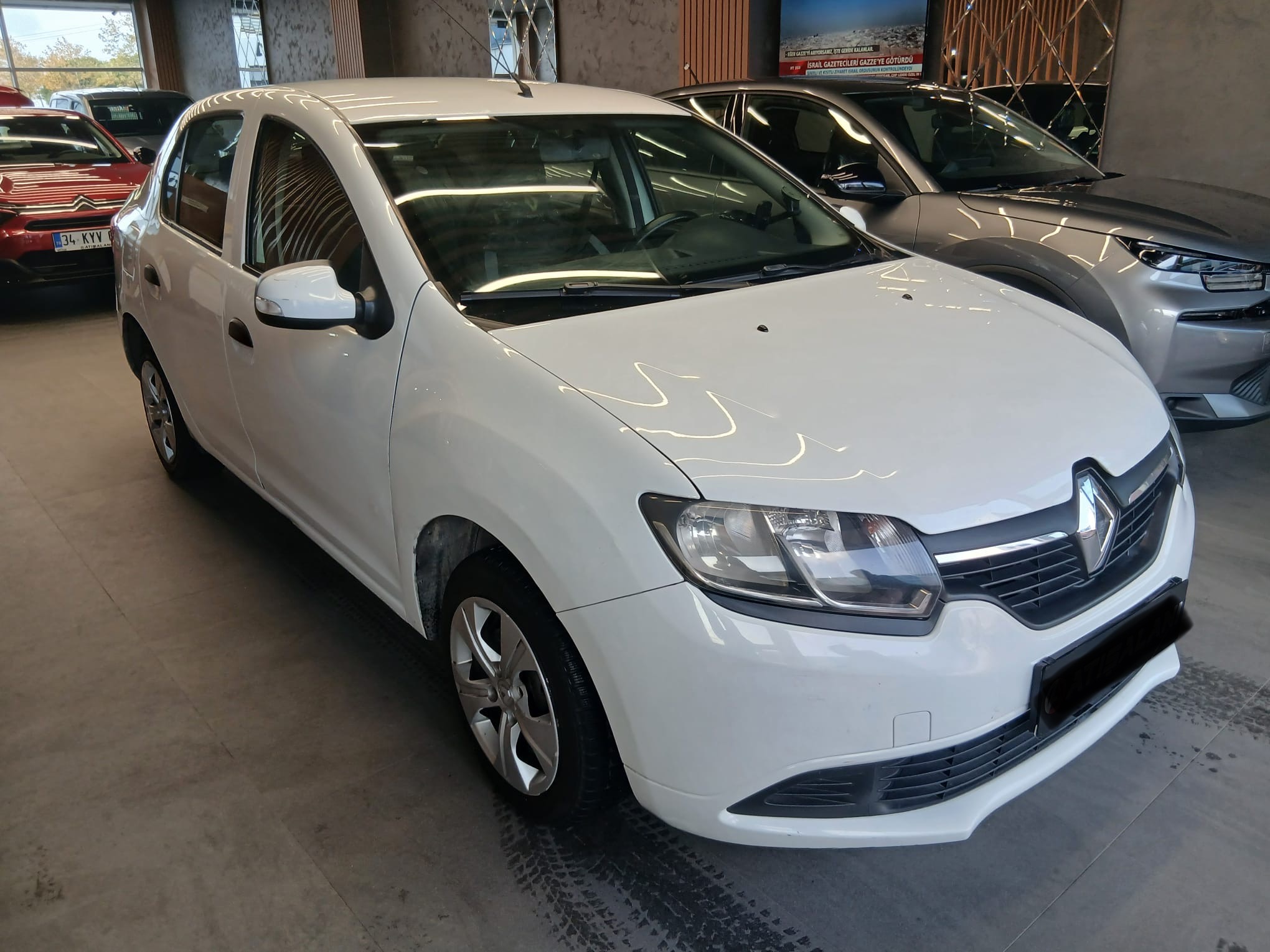 2016 MODEL RENAULT SEMBOL 0,89 ORANLA KREDİ %30 PEŞİNATLA ELDEN SENETL