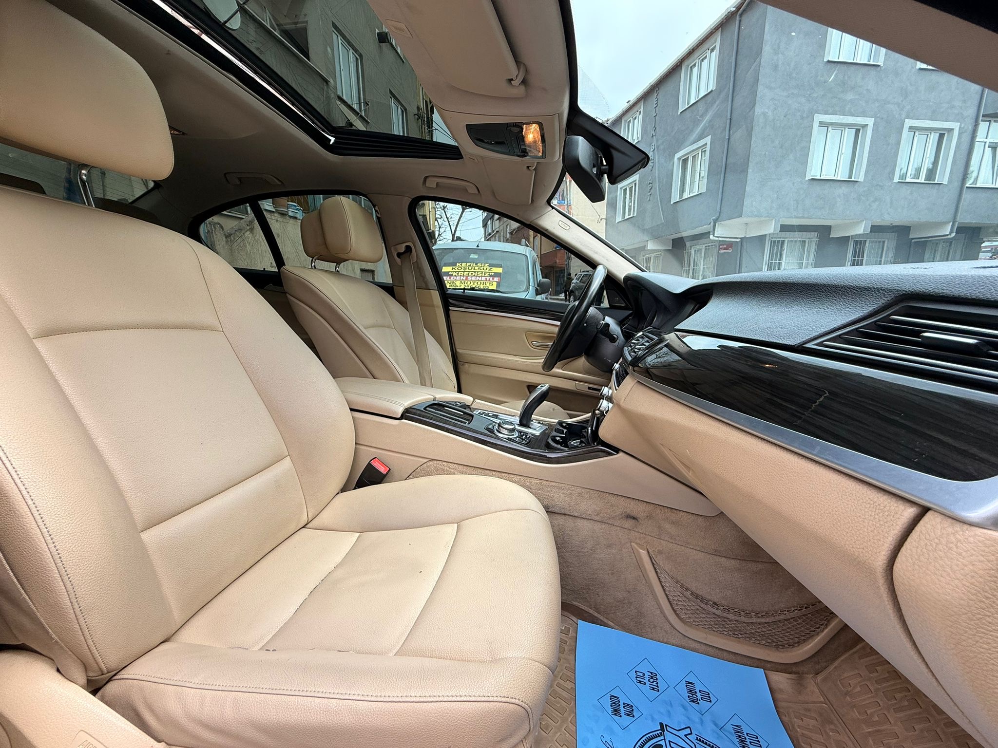 2013 BMW 520-D PREMİUM DİZEL OTOMOTİK FULL DONANIMLI ELDEN SENETLE TAK