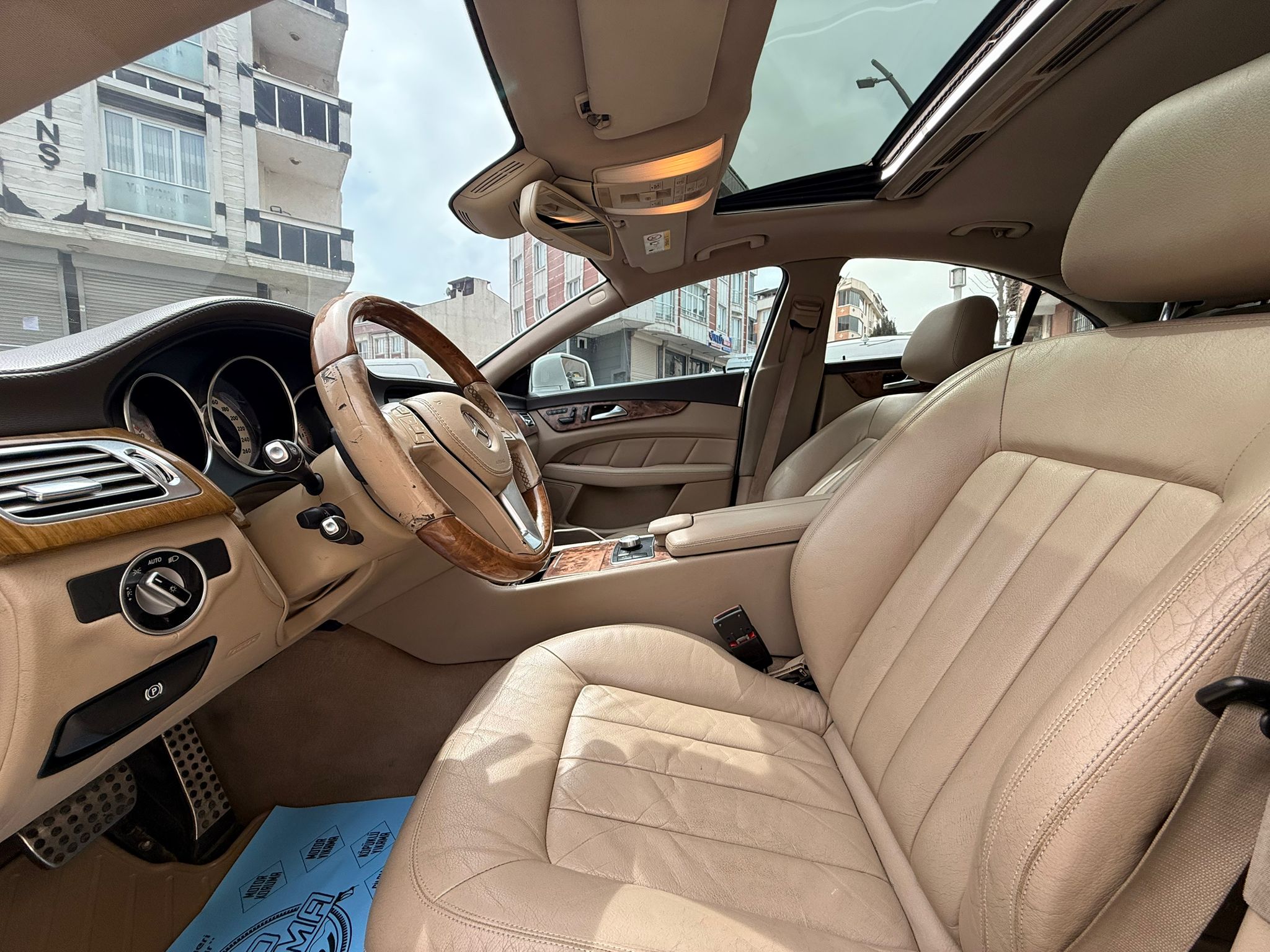 2013 MERSEDES CLS 350 4-MATİC Coupe 4 kapı ELDEN SENETLİ VADELİ TAKSİT