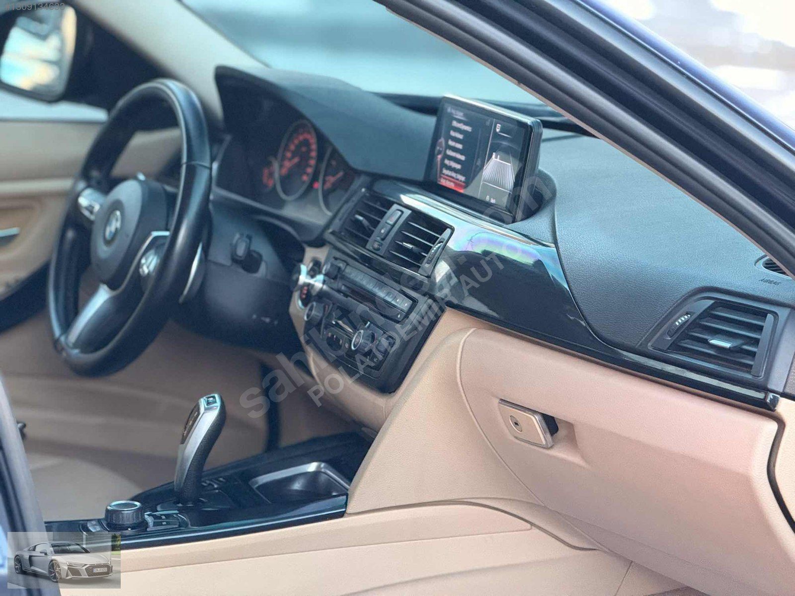 BMW 320İED MDİREKSİYON+NBT+İÇBEJ+SUNROOF elden senetle taksitli vadeli