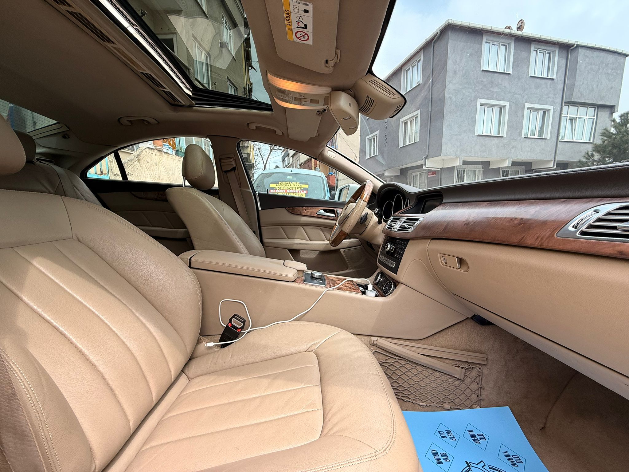 2013 MERSEDES CLS 350 4-MATİC Coupe 4 kapı ELDEN SENETLİ VADELİ TAKSİT