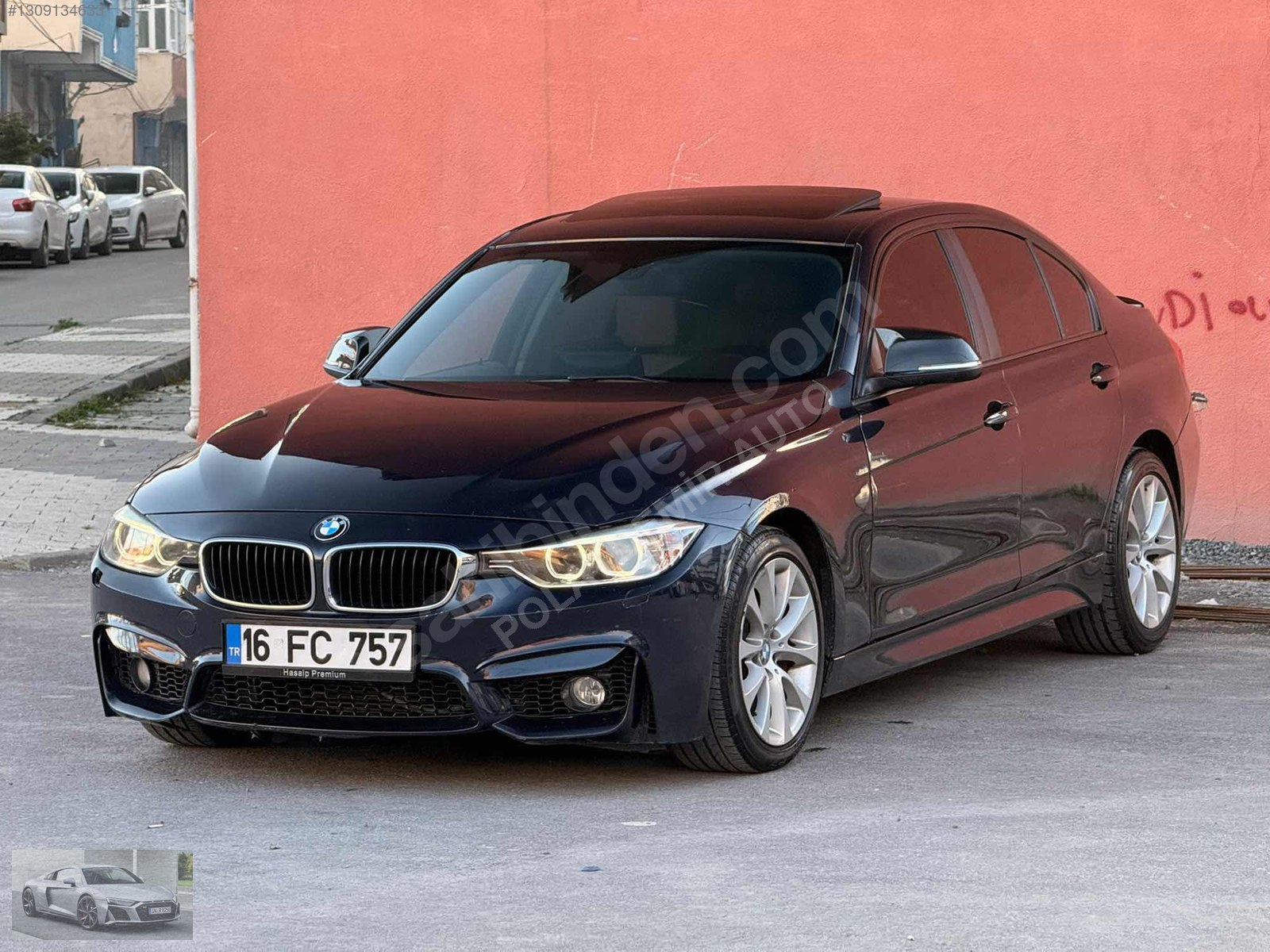 BMW 320İED MDİREKSİYON+NBT+İÇBEJ+SUNROOF elden senetle taksitli vadeli