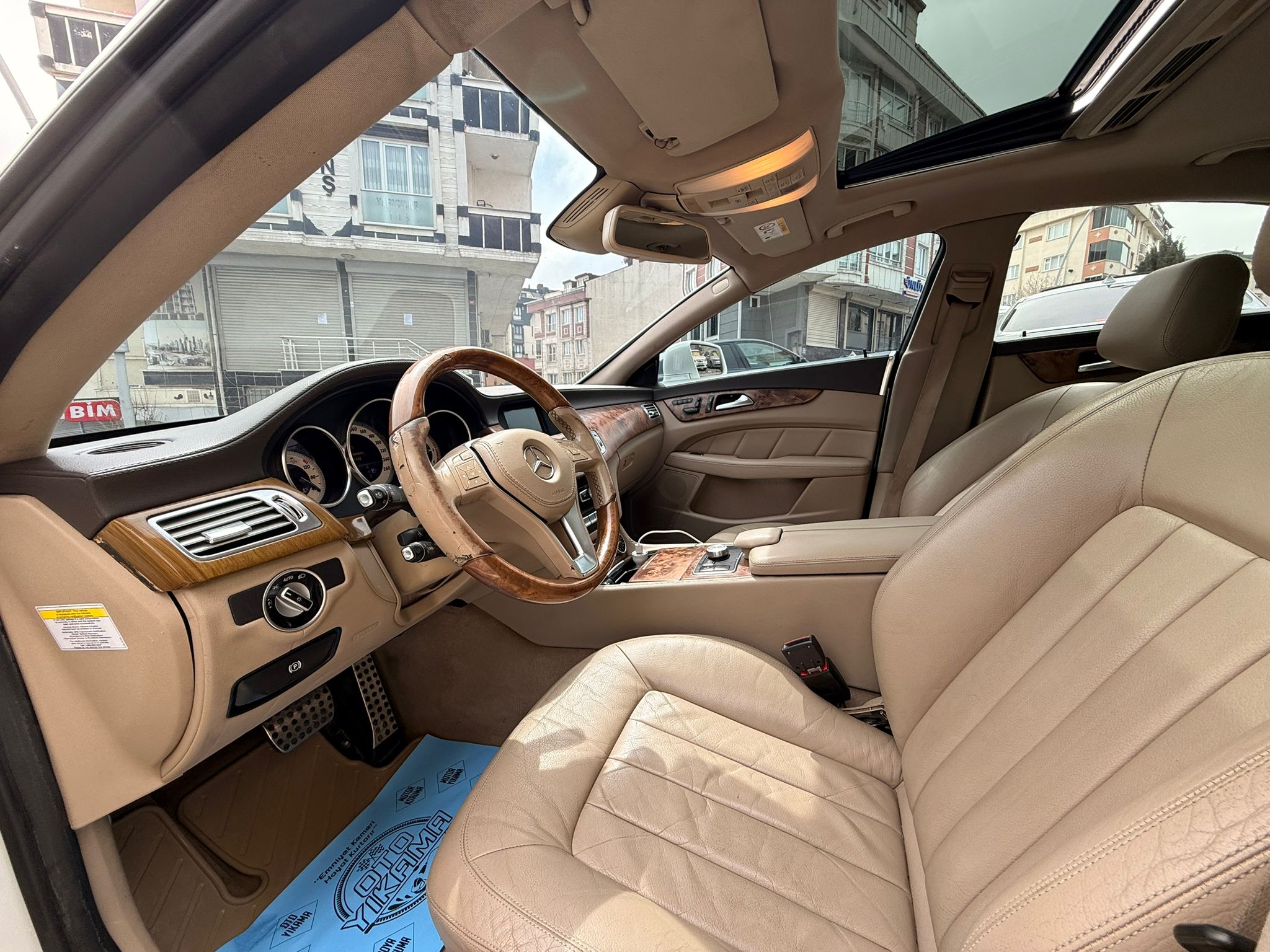 2013 MERSEDES CLS 350 4-MATİC Coupe 4 kapı ELDEN SENETLİ VADELİ TAKSİT