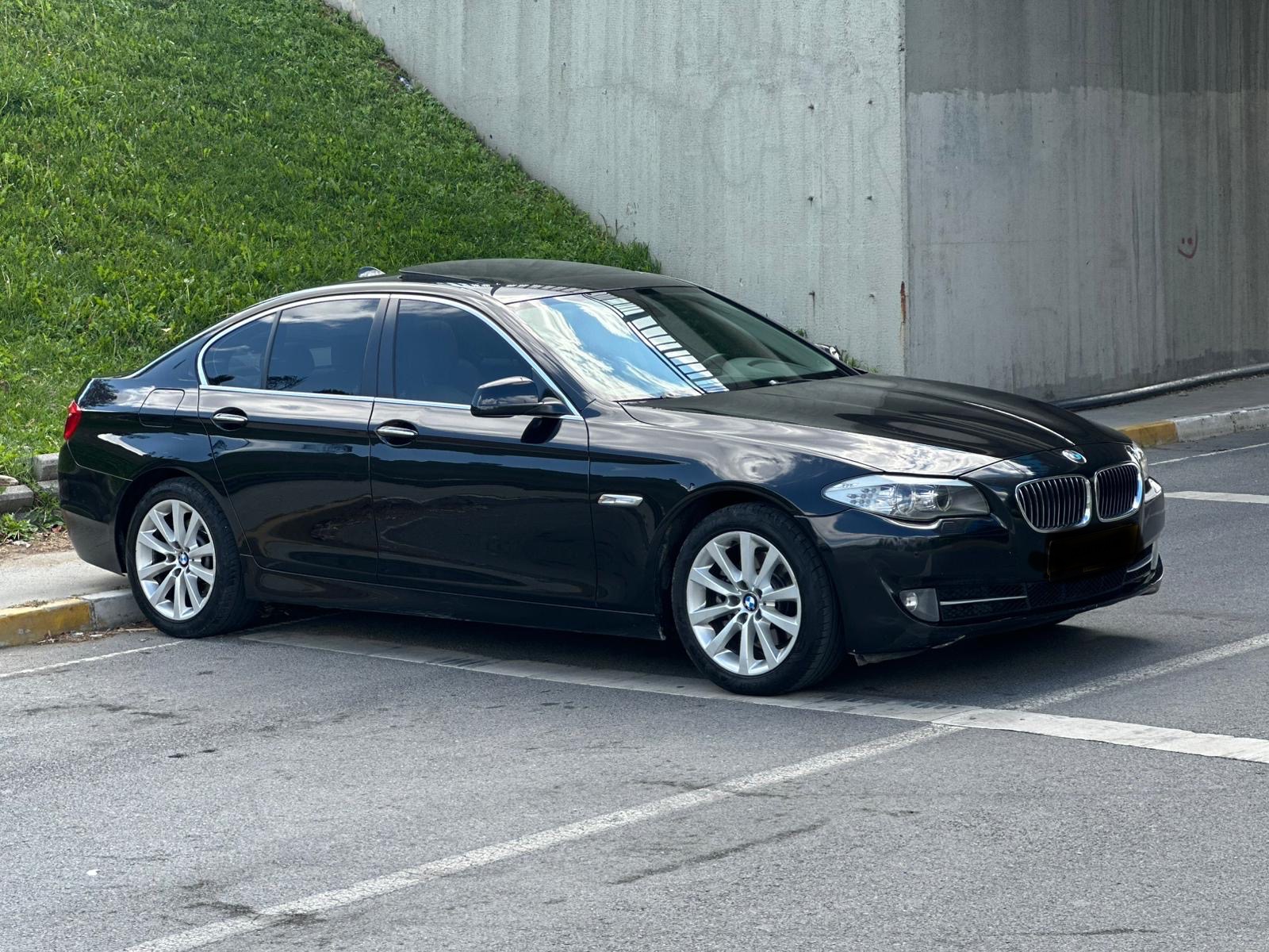 2013 HATASIZ SIFIR MOTOR  BMW 520D elden senetle vadeli taksitli araç 