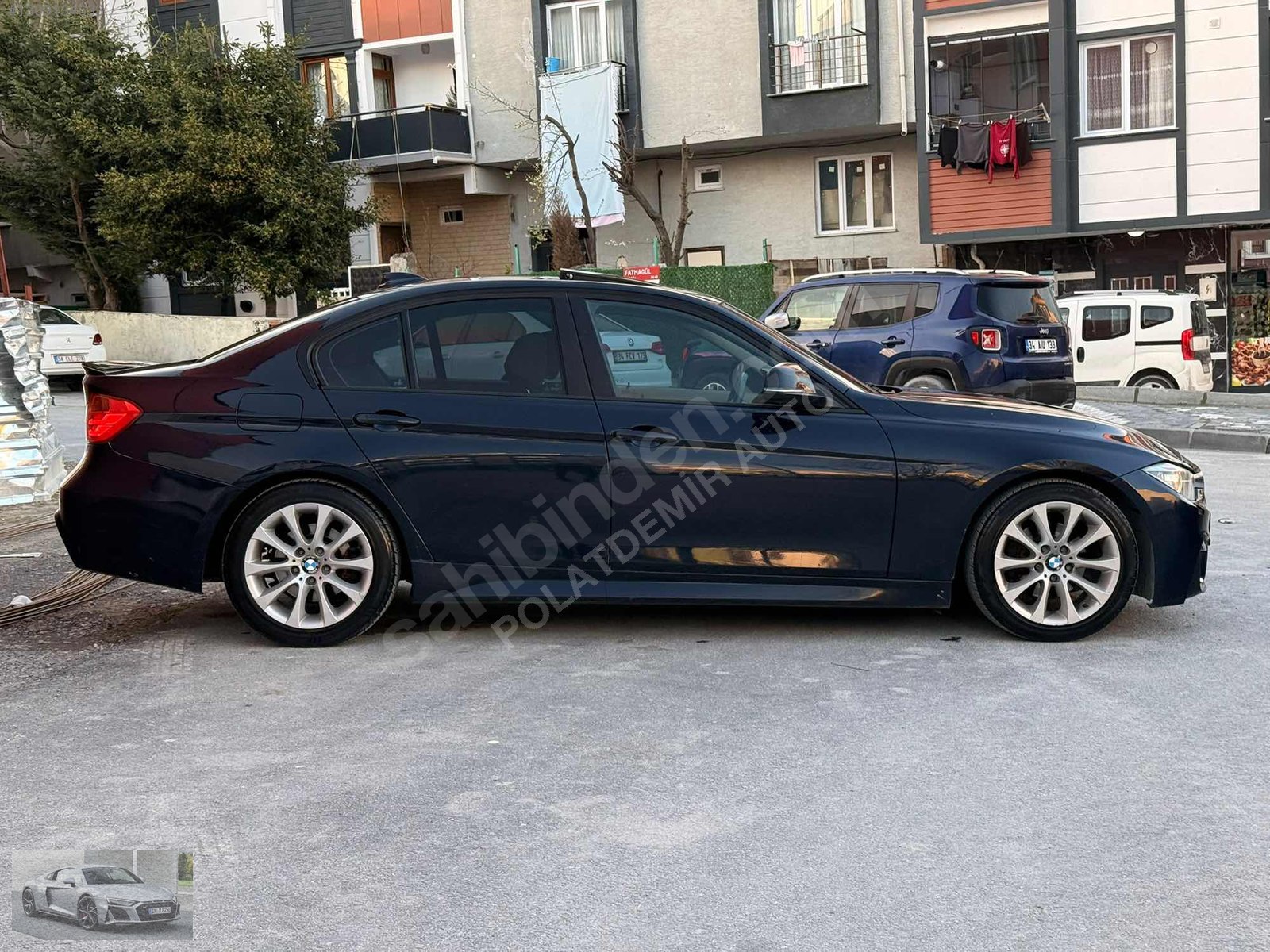 BMW 320İED MDİREKSİYON+NBT+İÇBEJ+SUNROOF elden senetle taksitli vadeli