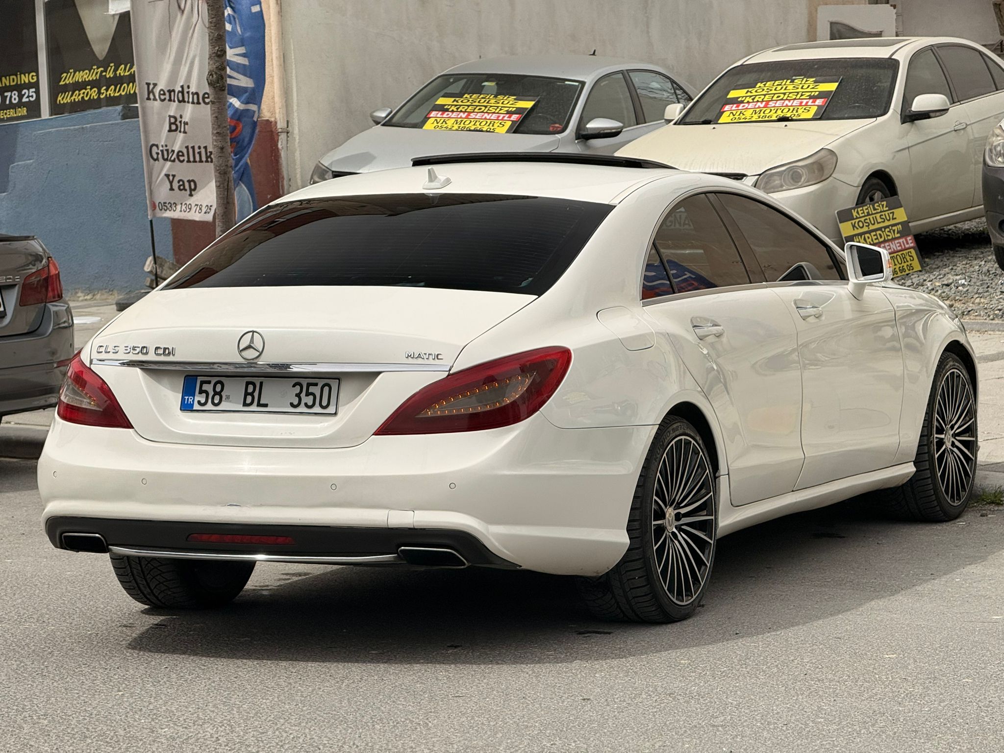 2013 MERSEDES CLS 350 4-MATİC Coupe 4 kapı ELDEN SENETLİ VADELİ TAKSİT