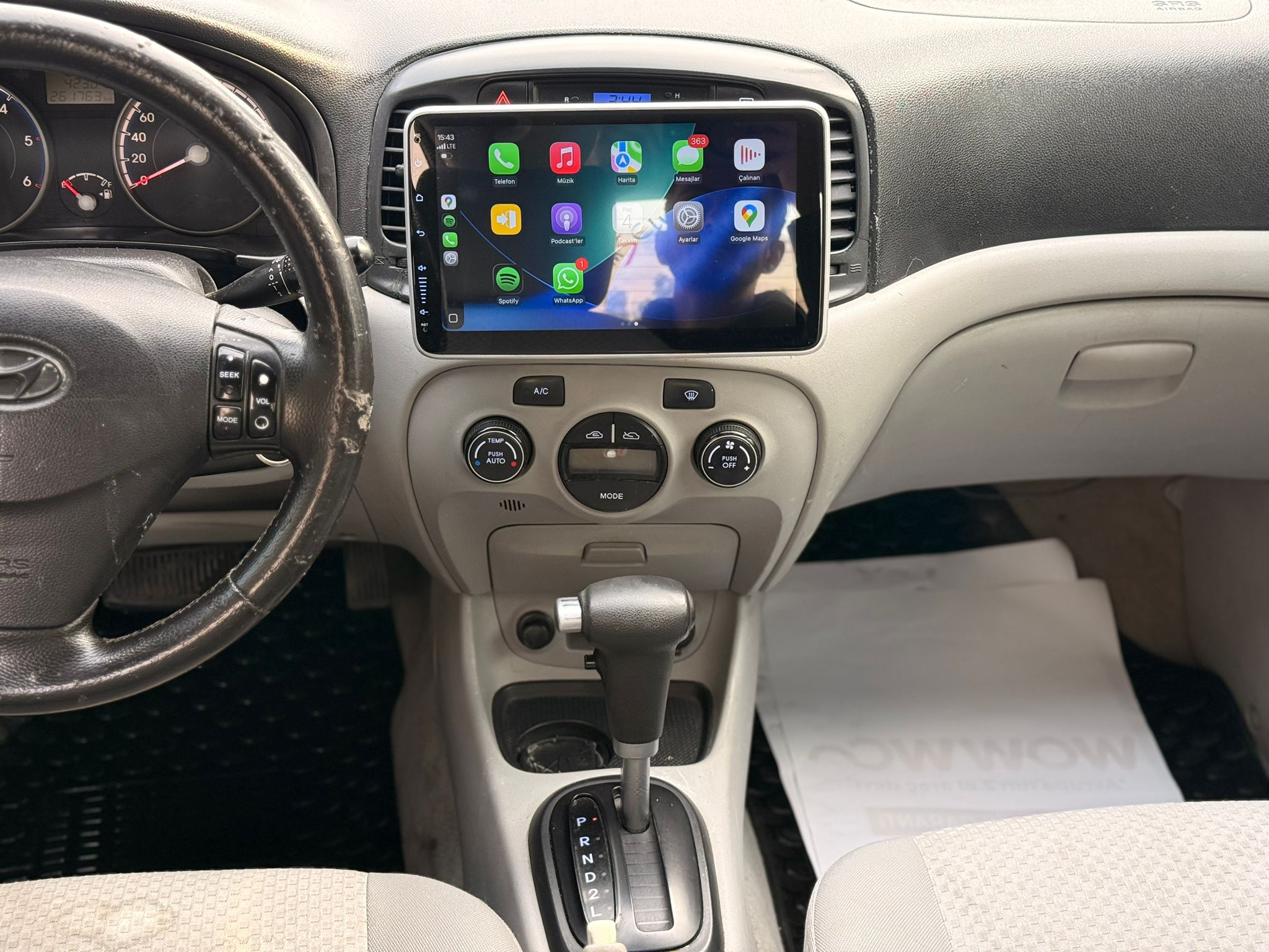 2010 MODEL HYUNDAİ ACCENT ERA  OTOMOTİK DİZEL 0.89 ORANLA 48 AY KREDİ 