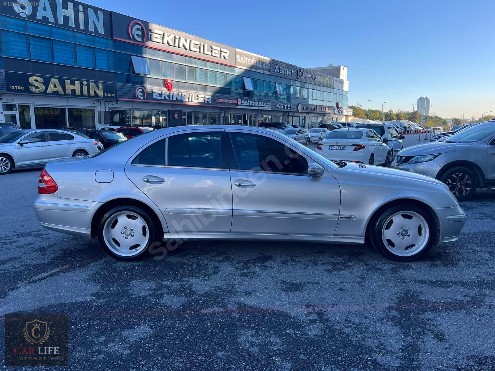 CARLİFE OTO DAN 2003 MERCEDES E270 CDI AVANTGARDE CAM TAVAN LI