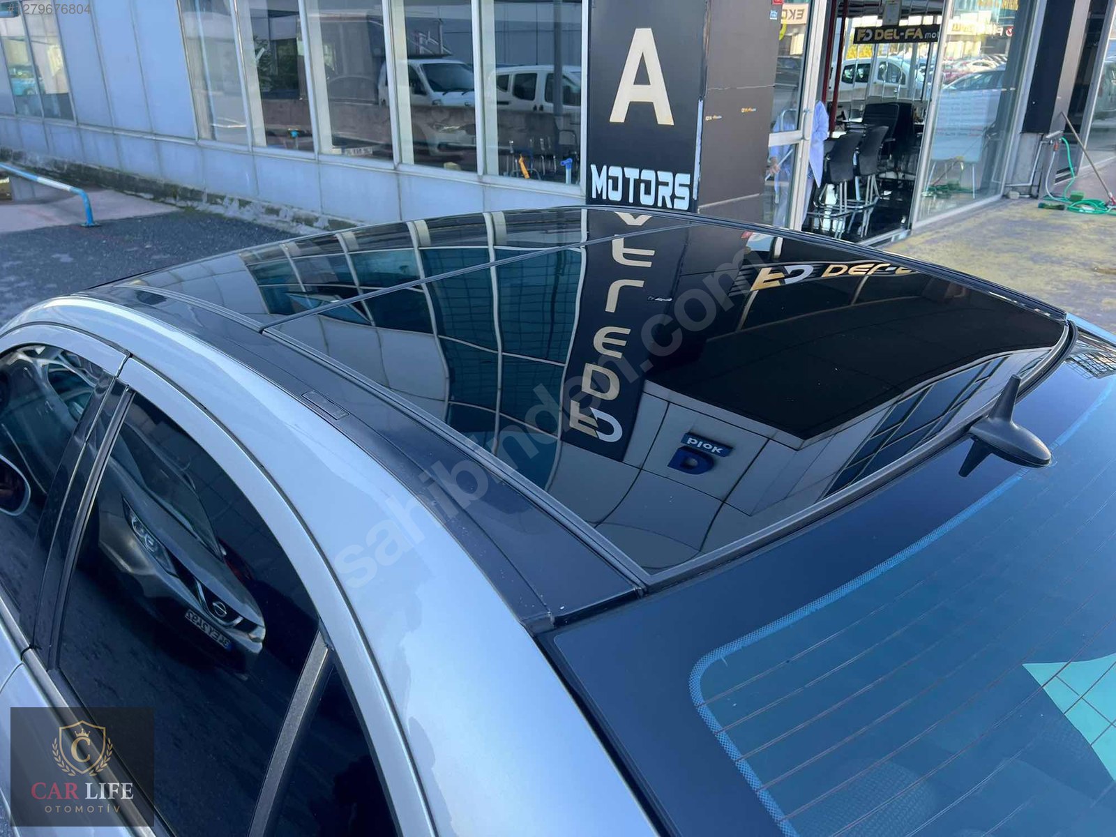 CARLİFE OTO DAN 2003 MERCEDES E270 CDI AVANTGARDE CAM TAVAN LI