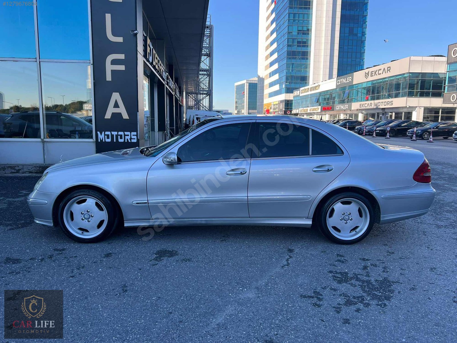 CARLİFE OTO DAN 2003 MERCEDES E270 CDI AVANTGARDE CAM TAVAN LI