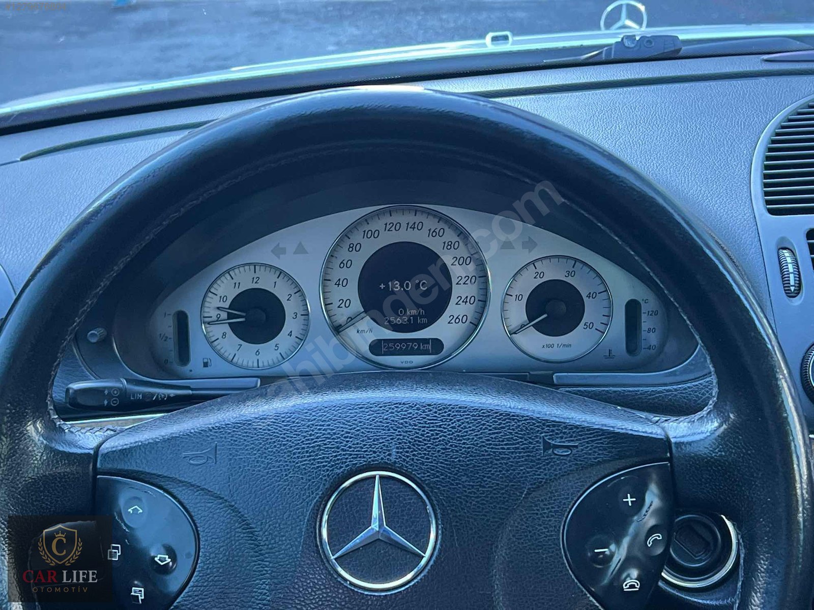 CARLİFE OTO DAN 2003 MERCEDES E270 CDI AVANTGARDE CAM TAVAN LI
