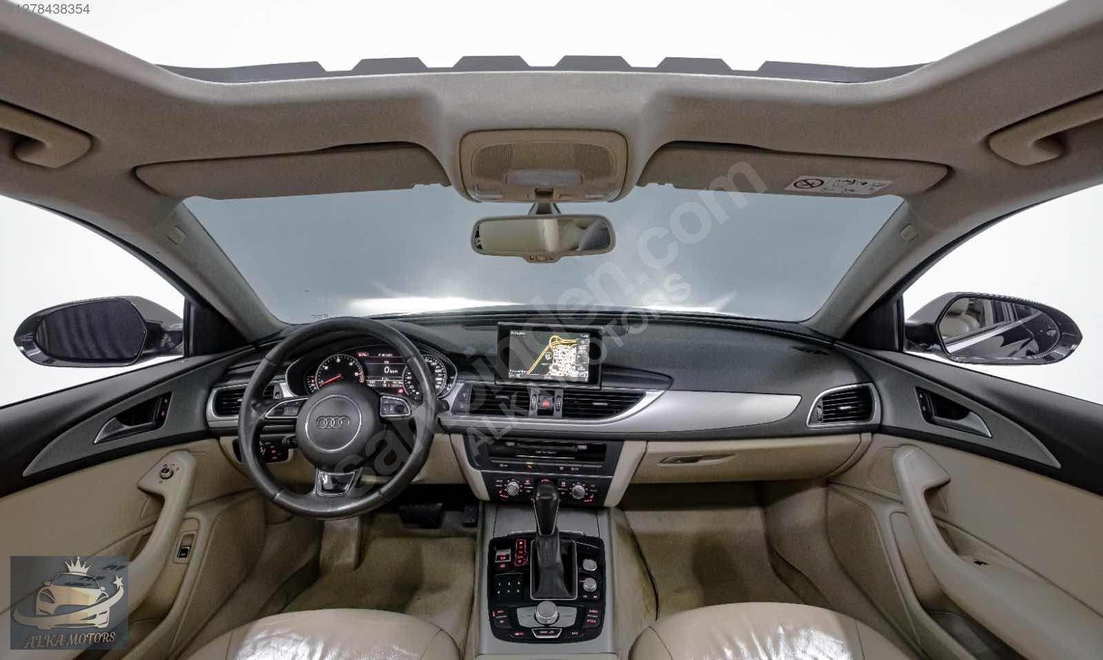 ALKA MOTORS'DAN 2015 AUDI A6 SLİNE + VAKUM + MATRİX + SUNROOF