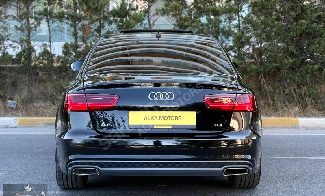 2012 MODEL 2.0 TDI DİZEL 177 HP AUDİ A6 elden senetle ototaksitle