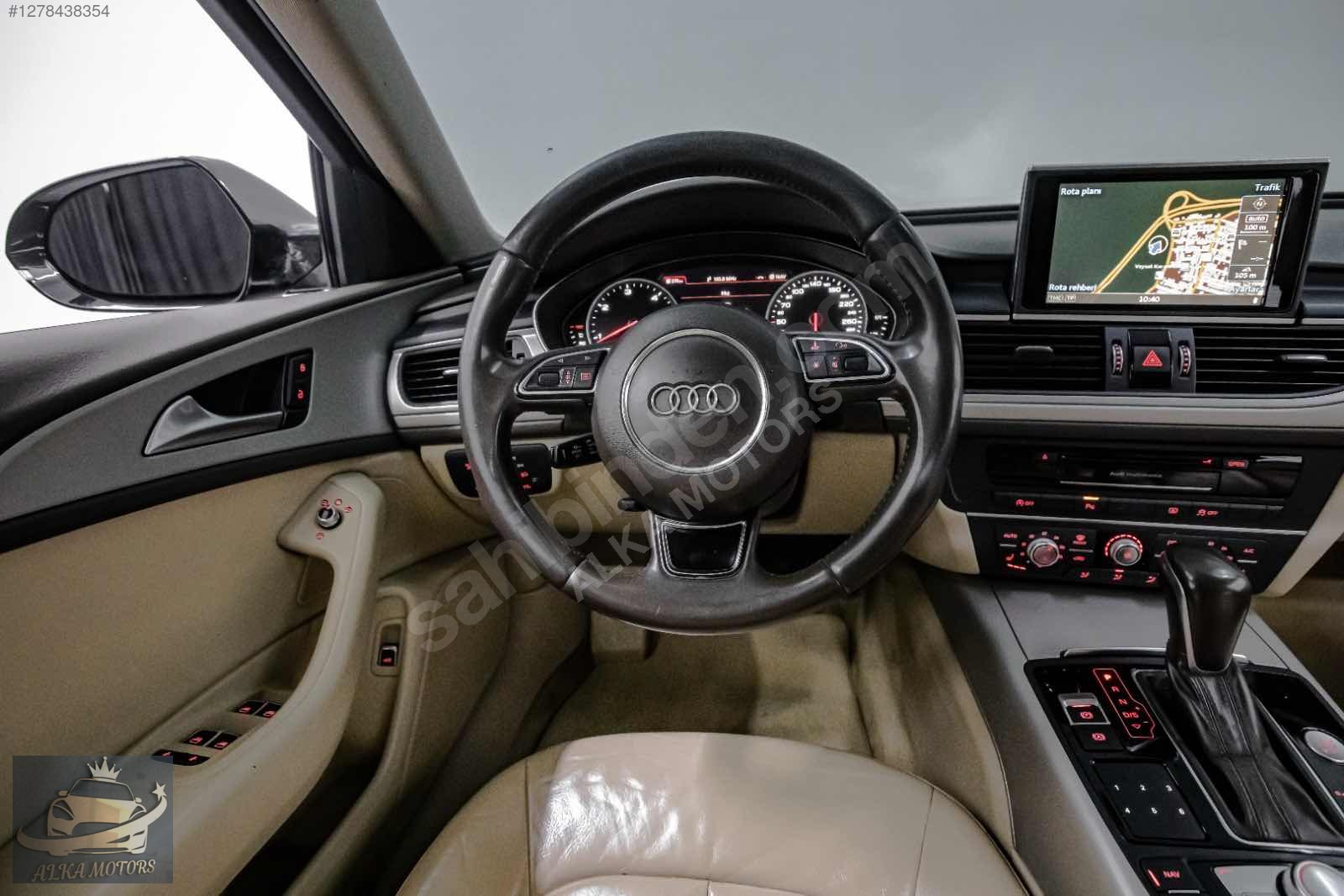 ALKA MOTORS'DAN 2015 AUDI A6 SLİNE + VAKUM + MATRİX + SUNROOF