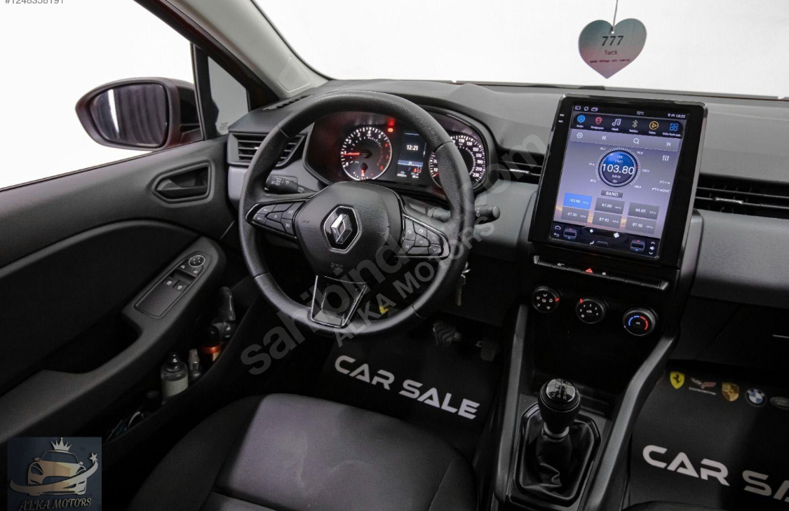2022 MODEL RENAULT CLIO JOY(elden senetle araba)
