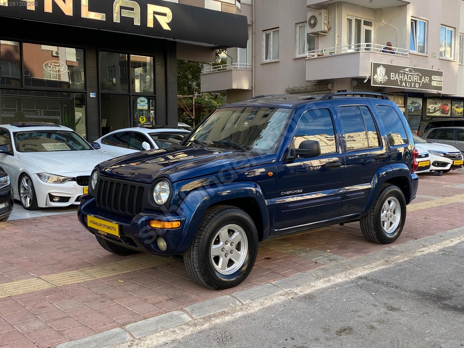UYGANLAR'DAN JEEP CHEROKEE 3.7 LİMİTED OTOMATİK LPG Lİ