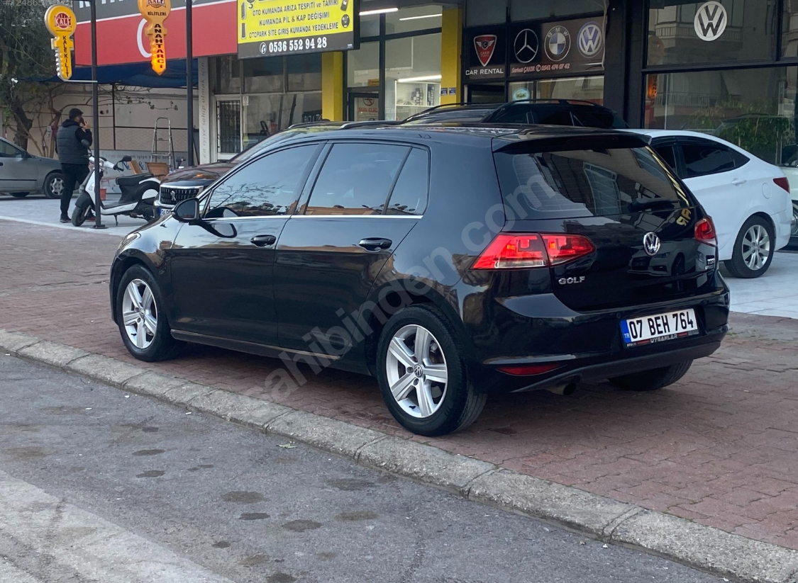 2012  WW GOLF BMT 7 1.6 TDİ DSG COMFORTLİNE(elden senetle araba)
