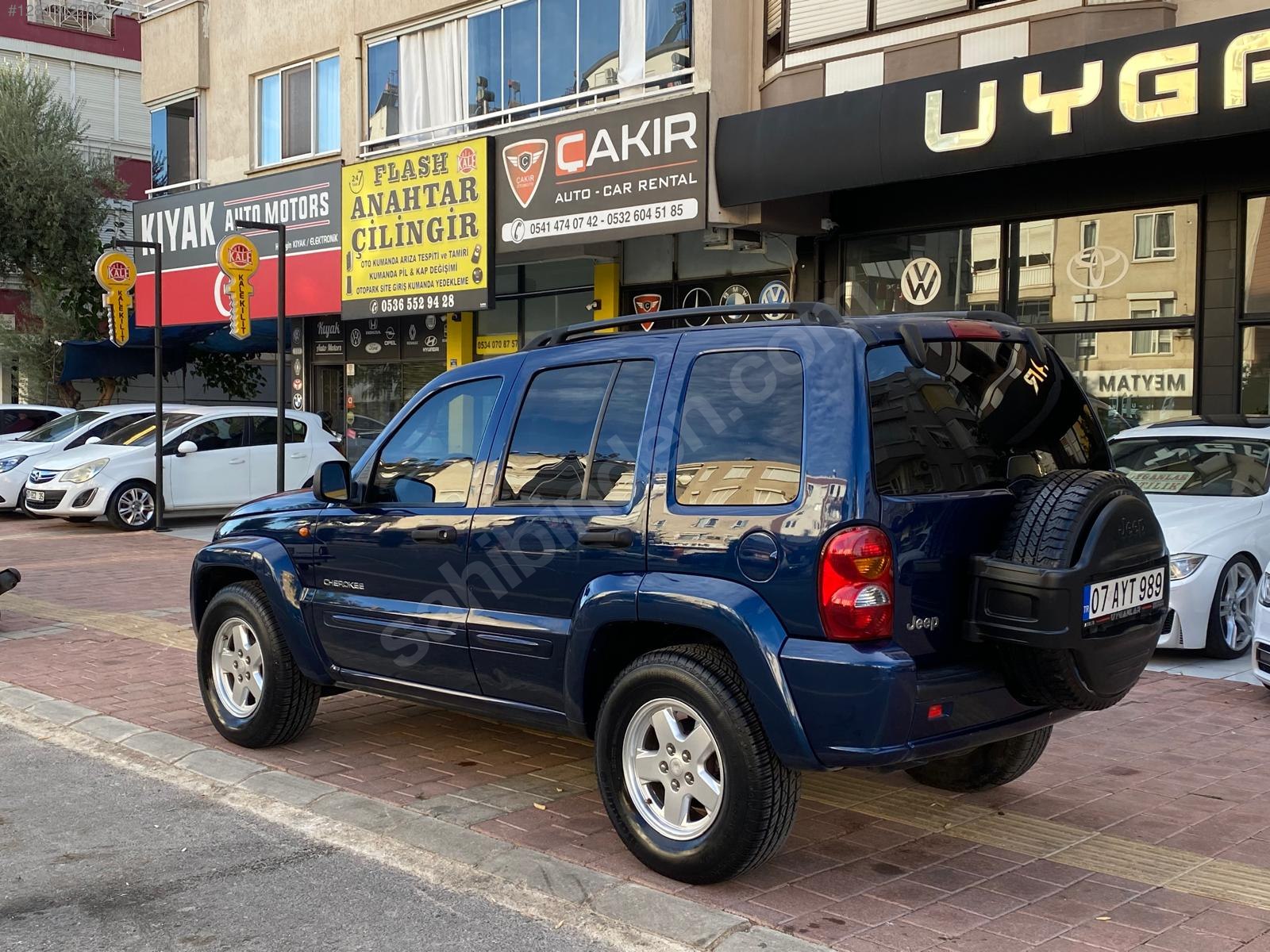 UYGANLAR'DAN JEEP CHEROKEE 3.7 LİMİTED OTOMATİK LPG Lİ