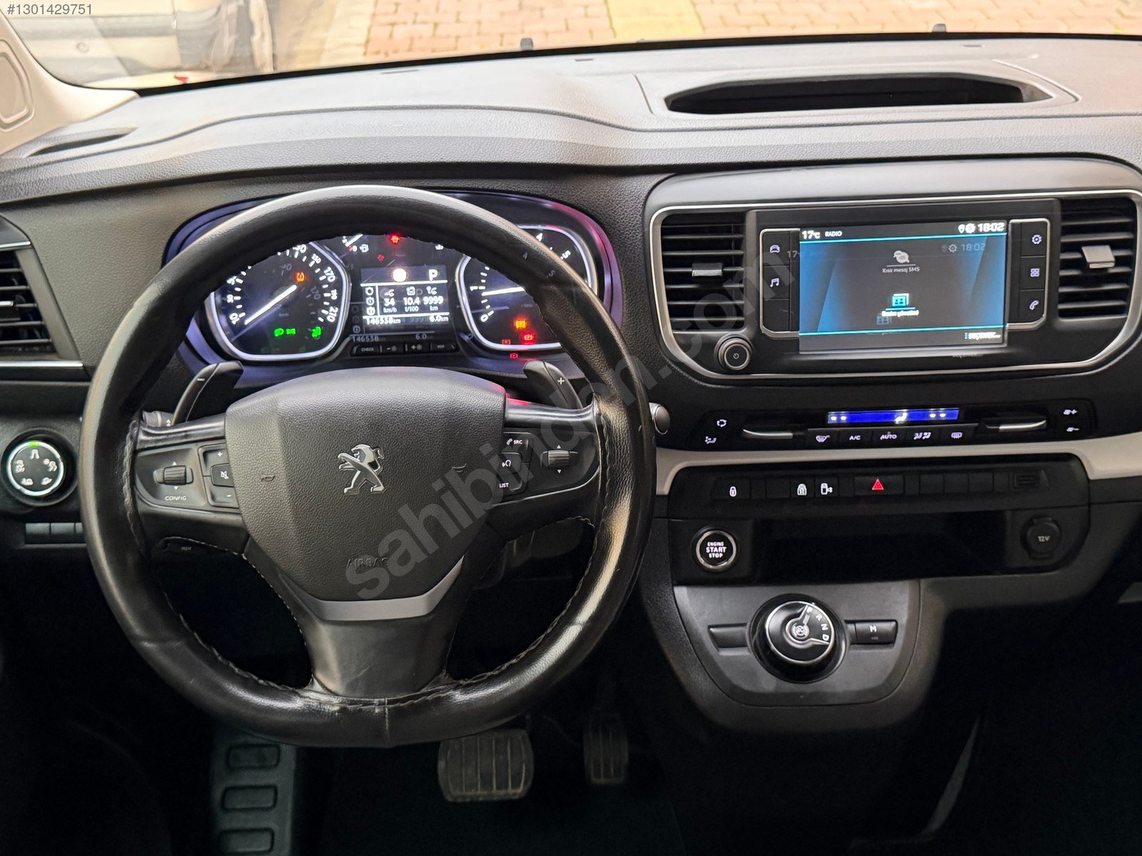 UYGANLAR'DAN PEUGEOT EXPERT TRAVELLER 2.0 BLUE HDİ 8 EAT ALLURE