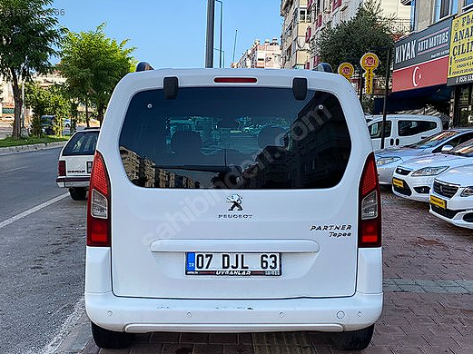 UYGANLAR DAN PEUGEOT PARTNER TEPE 1.6 HDİ ACTİVE