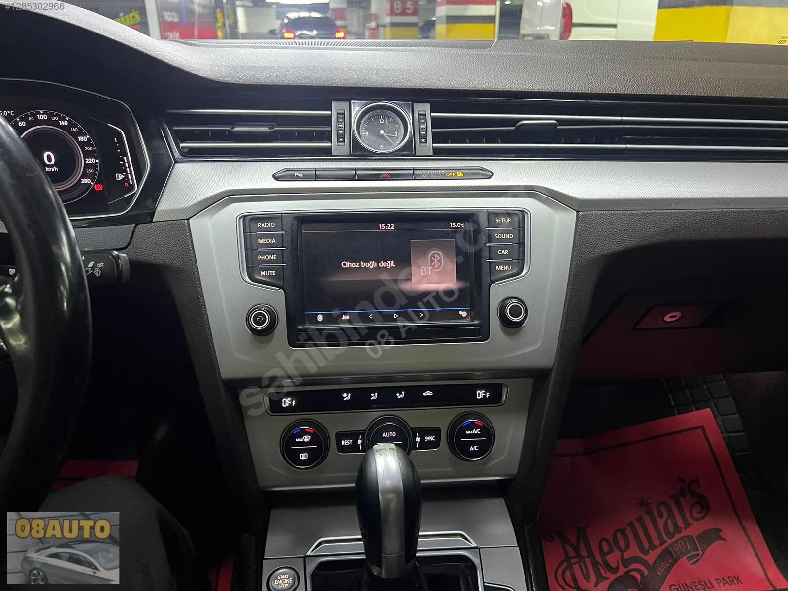 2016 PASSAT 1.6 TDI CAM TAVANLI OTOMATİK VİTES-LANSMAN RENK