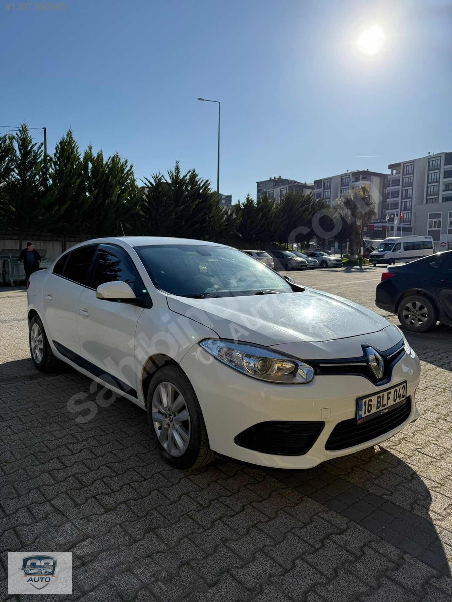 350.000 PEŞİNAT İLE SENETLİ SATIŞ İMKANI 2014 FLUENCE 1.5 DCİ