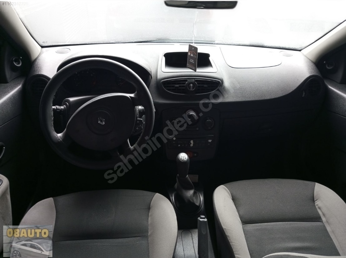 RENAULT CLİO 3 1.2 16V 240.000KM KLİMA / AUX / ISOFİX