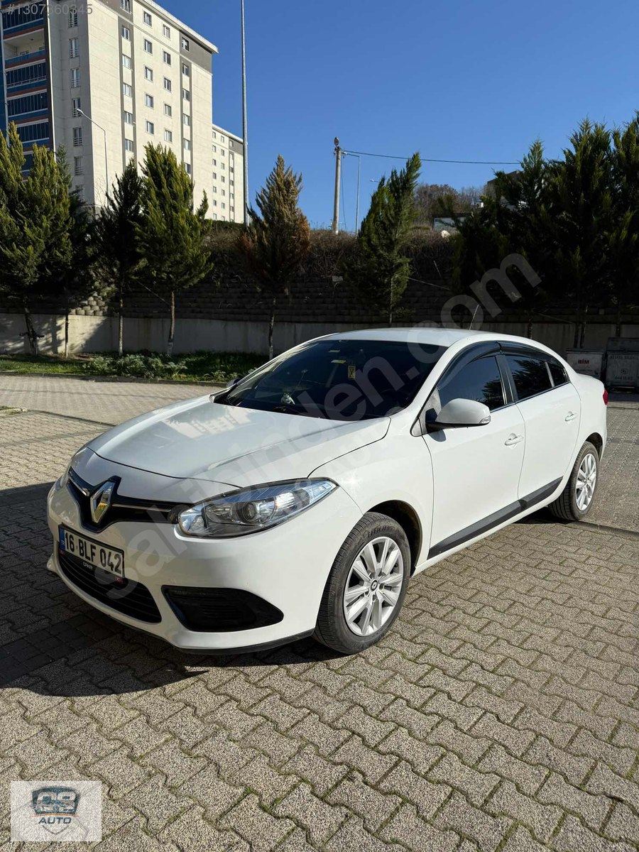 350.000 PEŞİNAT İLE SENETLİ SATIŞ İMKANI 2014 FLUENCE 1.5 DCİ