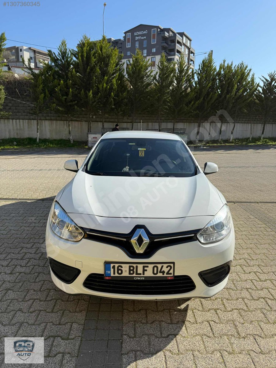 350.000 PEŞİNAT İLE SENETLİ SATIŞ İMKANI 2014 FLUENCE 1.5 DCİ