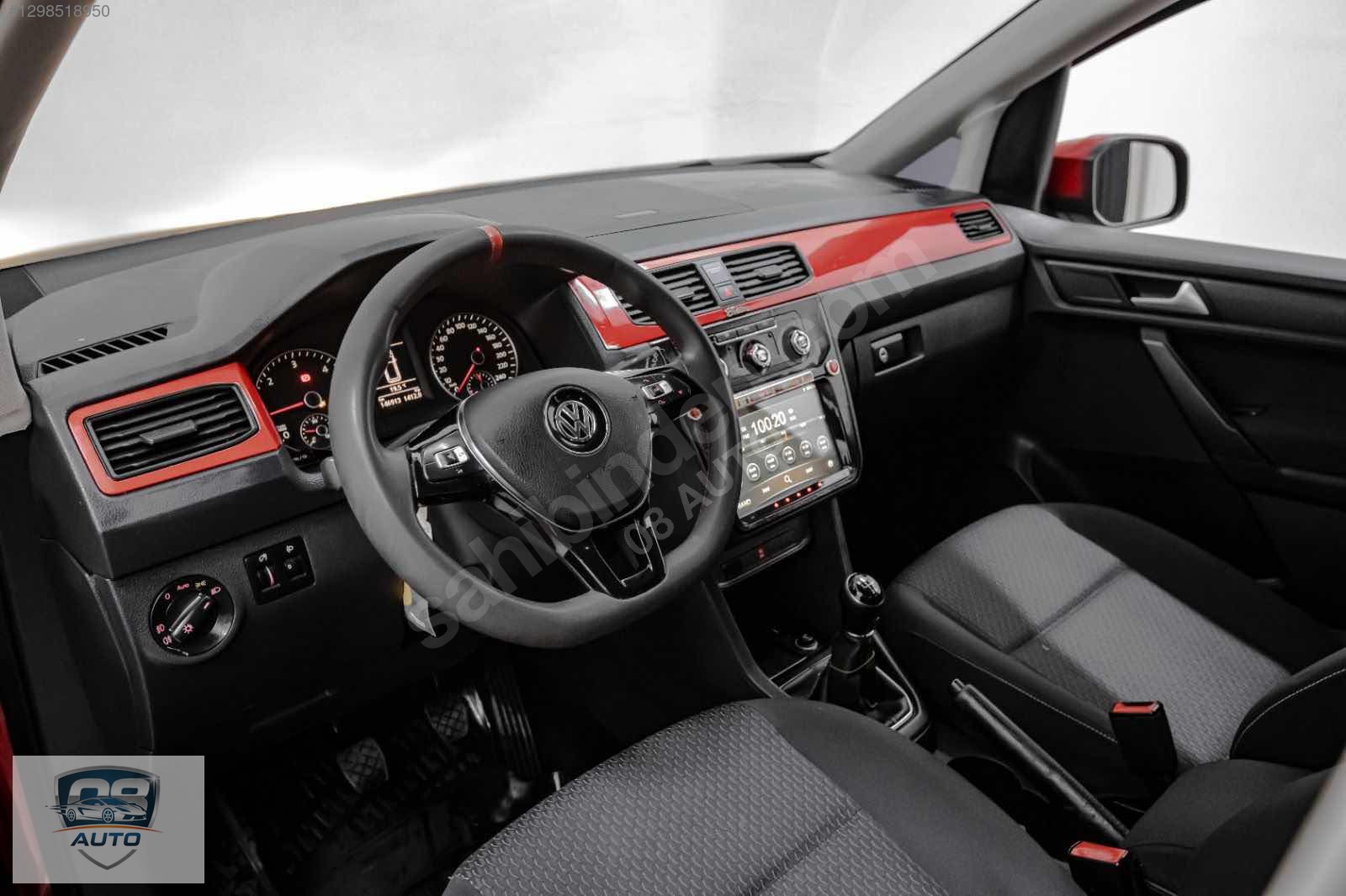 ELDEN SENETLE ARABA 2015 VW 2.0 TDI 184 hp YAPILI CADDY 48 AY TAKSİTLE