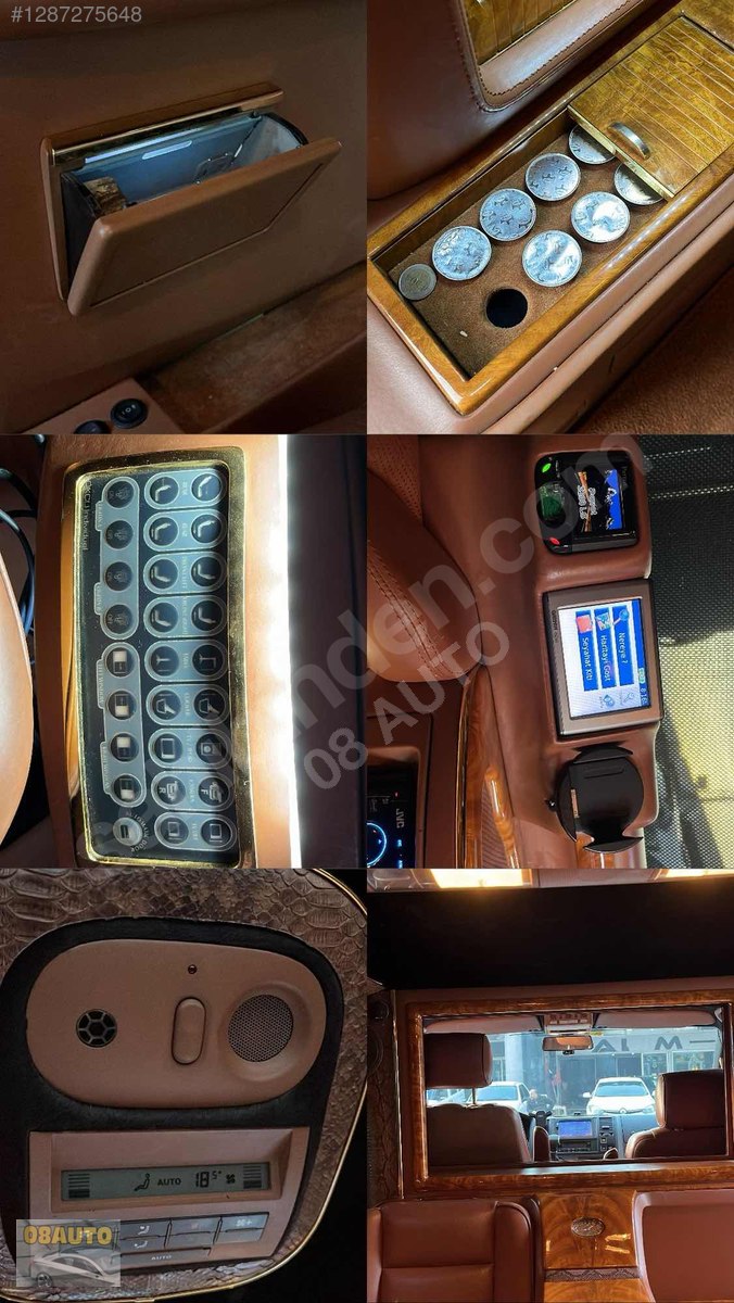 TR' DE TEK 94.000 KM OTOMATİK PİTON DERİSİ MALKOÇ VİP DİZAYN