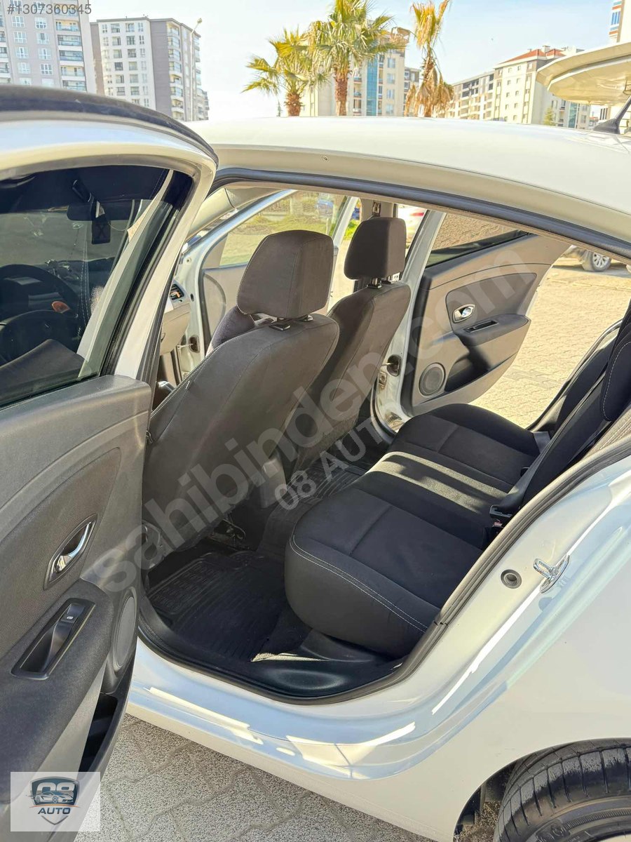 350.000 PEŞİNAT İLE SENETLİ SATIŞ İMKANI 2014 FLUENCE 1.5 DCİ