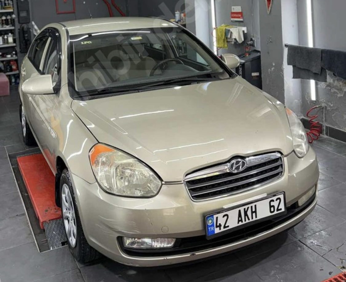 2007 MODEL ACCENT ERA 1.4 BENZİN LPG