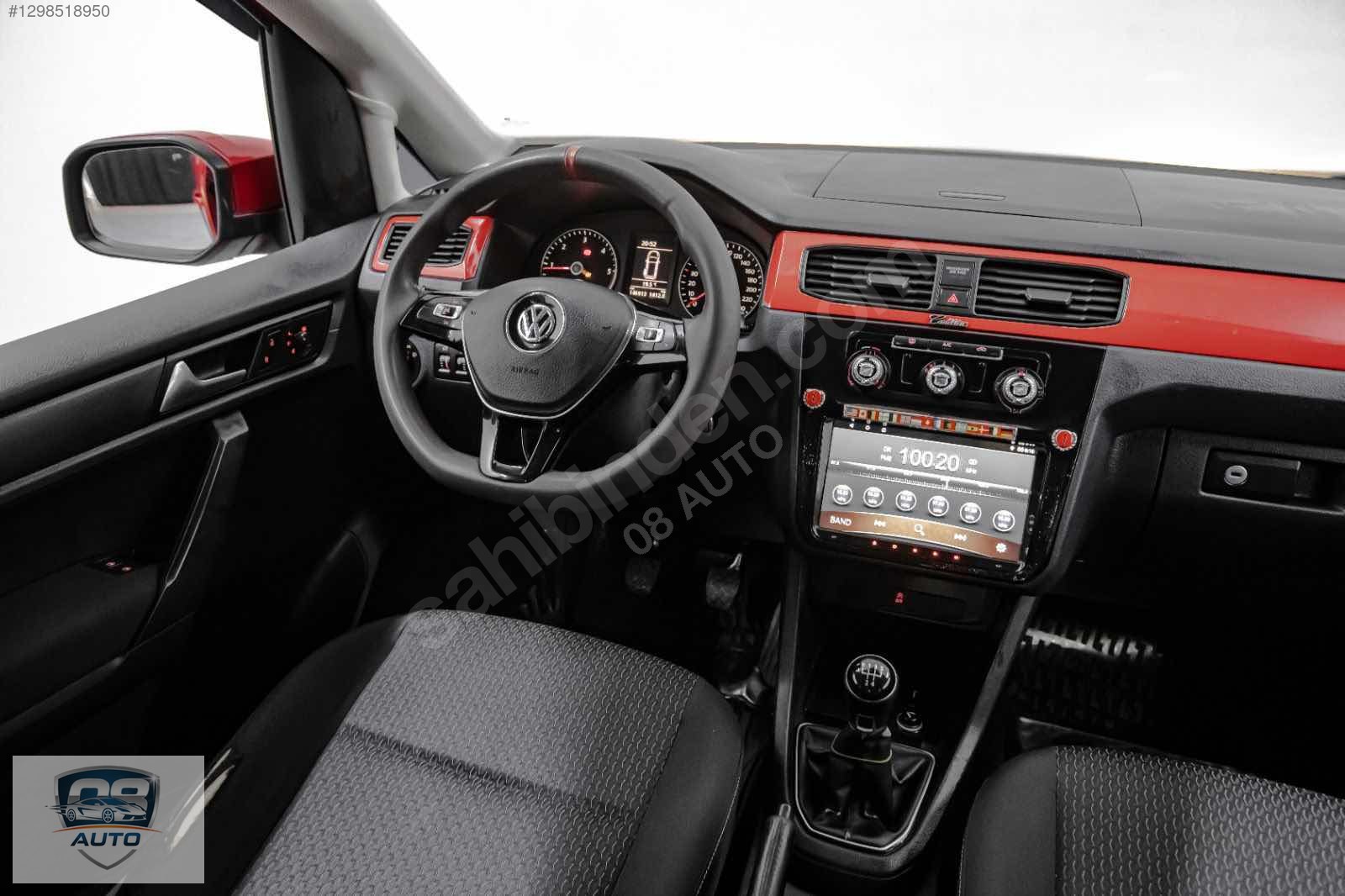 ELDEN SENETLE ARABA 2015 VW 2.0 TDI 184 hp YAPILI CADDY 48 AY TAKSİTLE