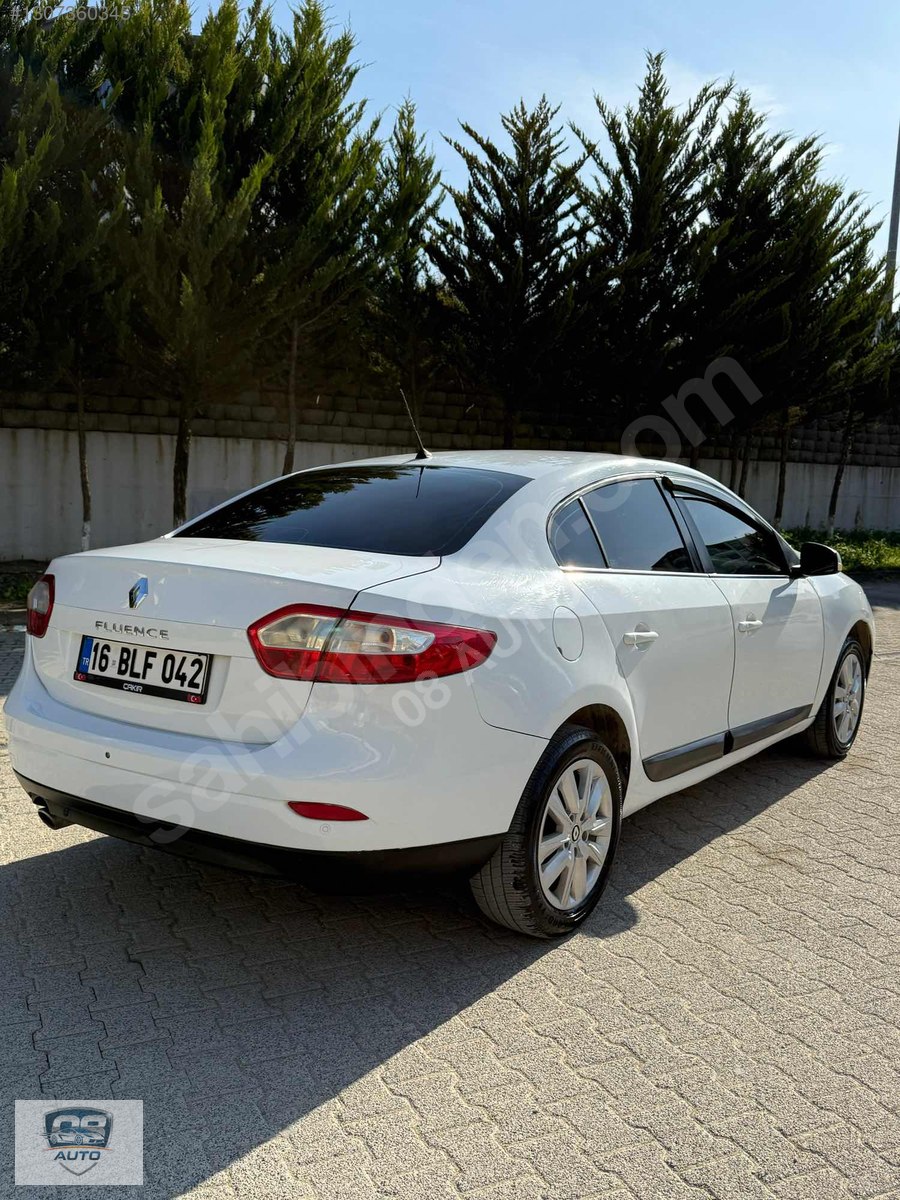 350.000 PEŞİNAT İLE SENETLİ SATIŞ İMKANI 2014 FLUENCE 1.5 DCİ